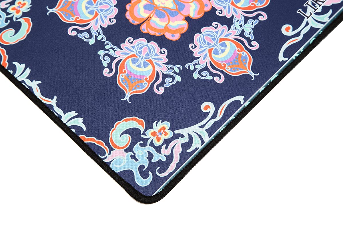 LIKEYOU 6-Petal Flower Design Computer Mouse Pad - Non-Slip Gaming & Office Desk Mat - Perfect for Work, Gaming, and Home Use