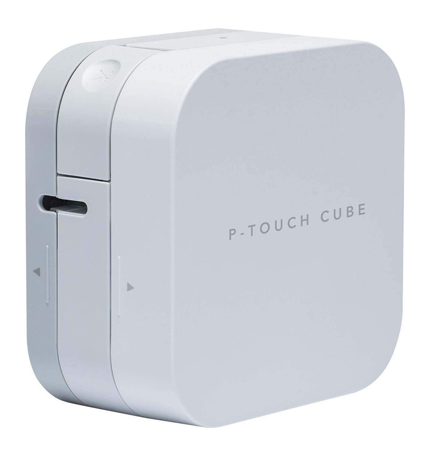 Brother PT-P300BT Bluetooth Label Maker - Portable P-Touch CUBE Label Printer for Home & Office, 12mm Tape Width, Includes Black on White Tape (Ideal for Organizing, Crafting & Small Business Labeling)