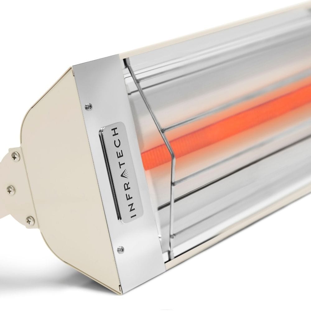 Infratech WD Series 48 Inch 5200W Dual Element Infrared Electric Heater for Indoor & Outdoor Spaces - Patio, Garage, Warehouse, and Commercial Heating