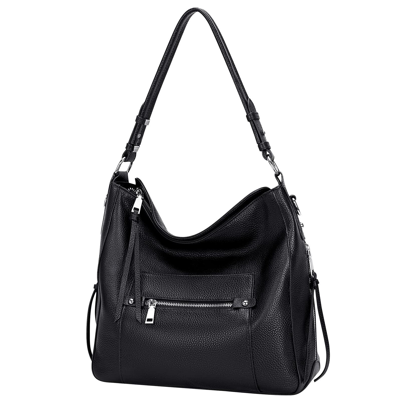 Genuine Leather Hobo Handbags for Women - Stylish Crossbody Shoulder Purse - Perfect for Work, Travel & Everyday Use