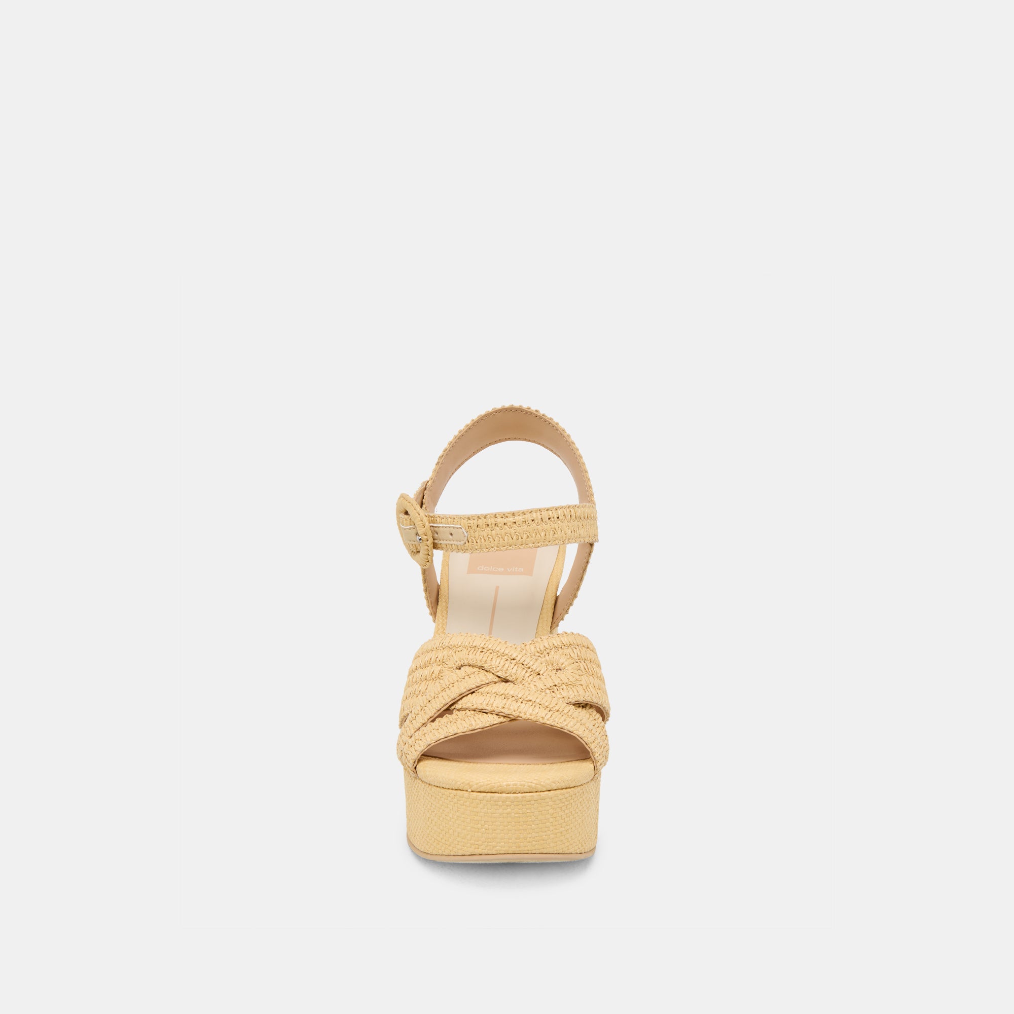 BETY HEELS LT NATURAL WOVEN RAFFIA Women's Sandals - Comfortable Summer Beach Wedges for Outdoor, Vacation, and Party Wear