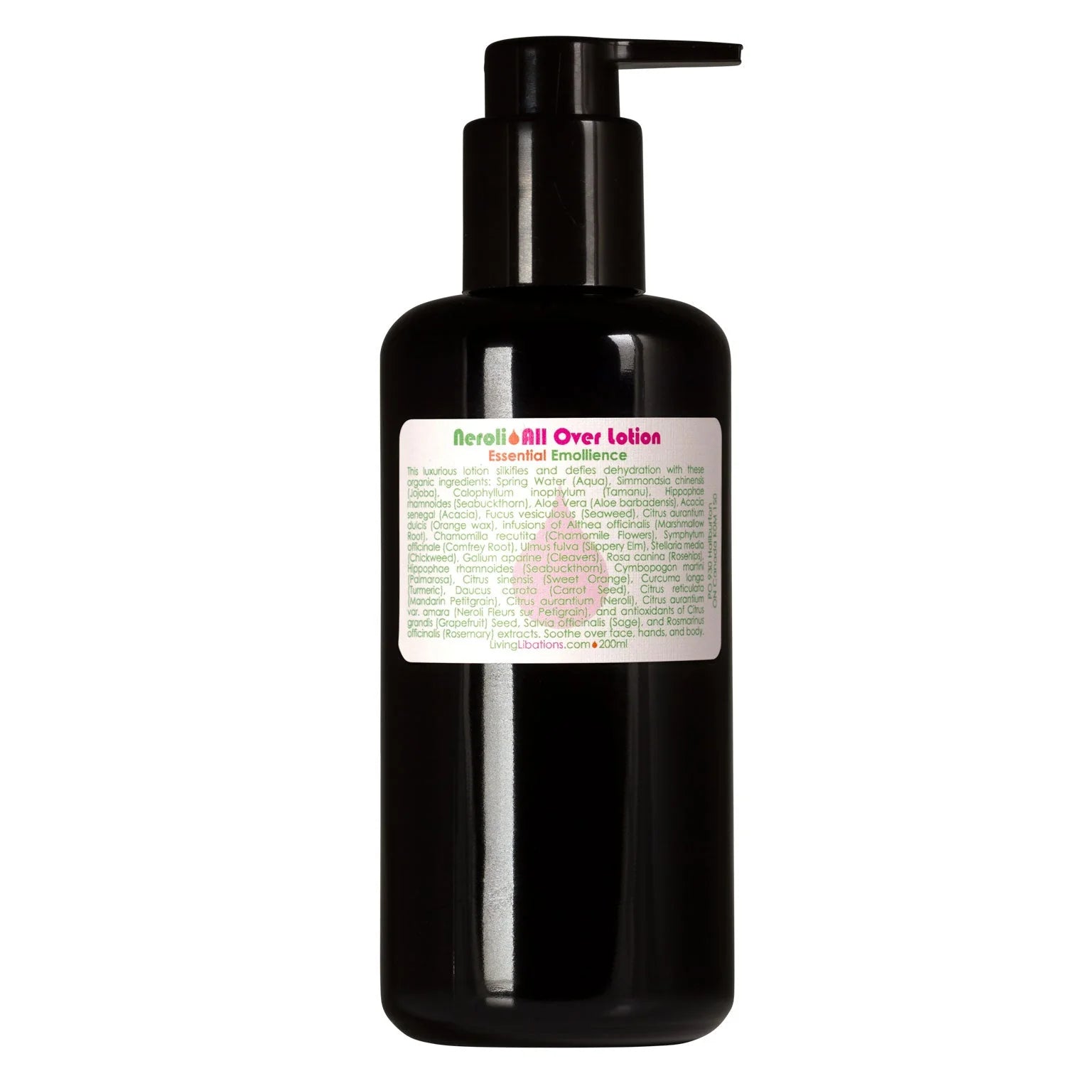 Neroli All Over Lotion - Hydrating Body Moisturizer with Natural Essential Oils | Perfect for Dry Skin Care & Aromatherapy Relaxation