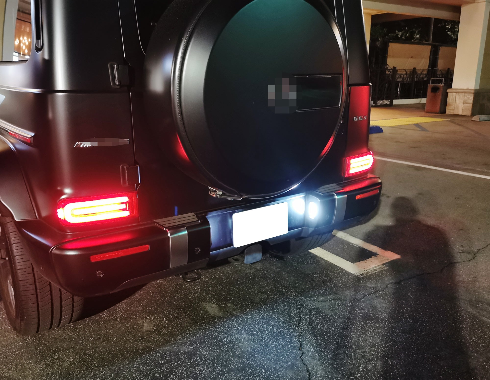 18 SMD Full LED License Plate Lights for Mercedes G Class Wagon (2013-2019) - Bright White License Plate Bulbs for Enhanced Visibility & Style