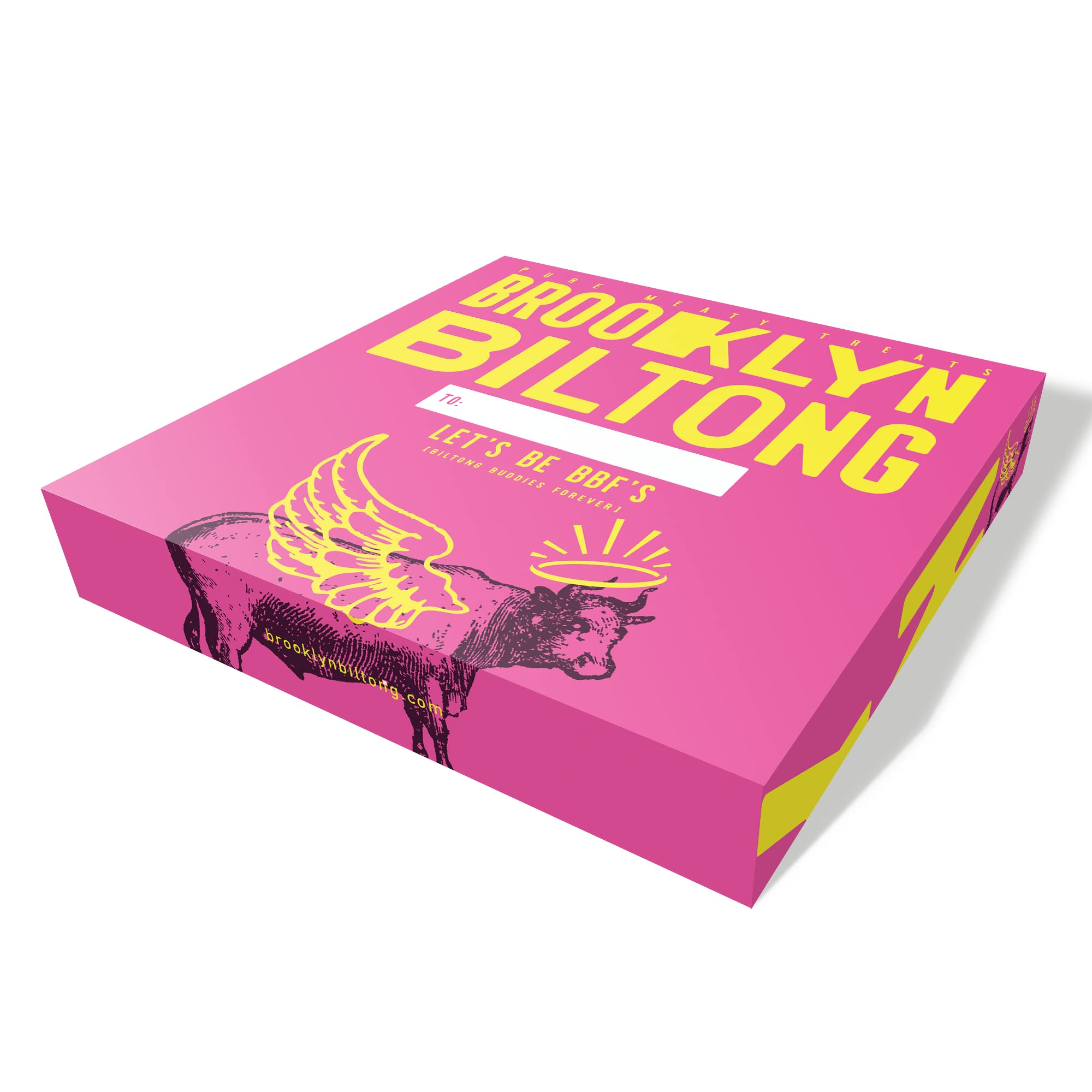 Brooklyn Biltong Carnivore Holiday Gift Snack Box - Premium Air Dried Grass Fed Beef Jerky | South African Style | Whole30, Paleo, Keto, Gluten Free | Made in USA | Perfect for Travel, Hiking & Protein Snacking