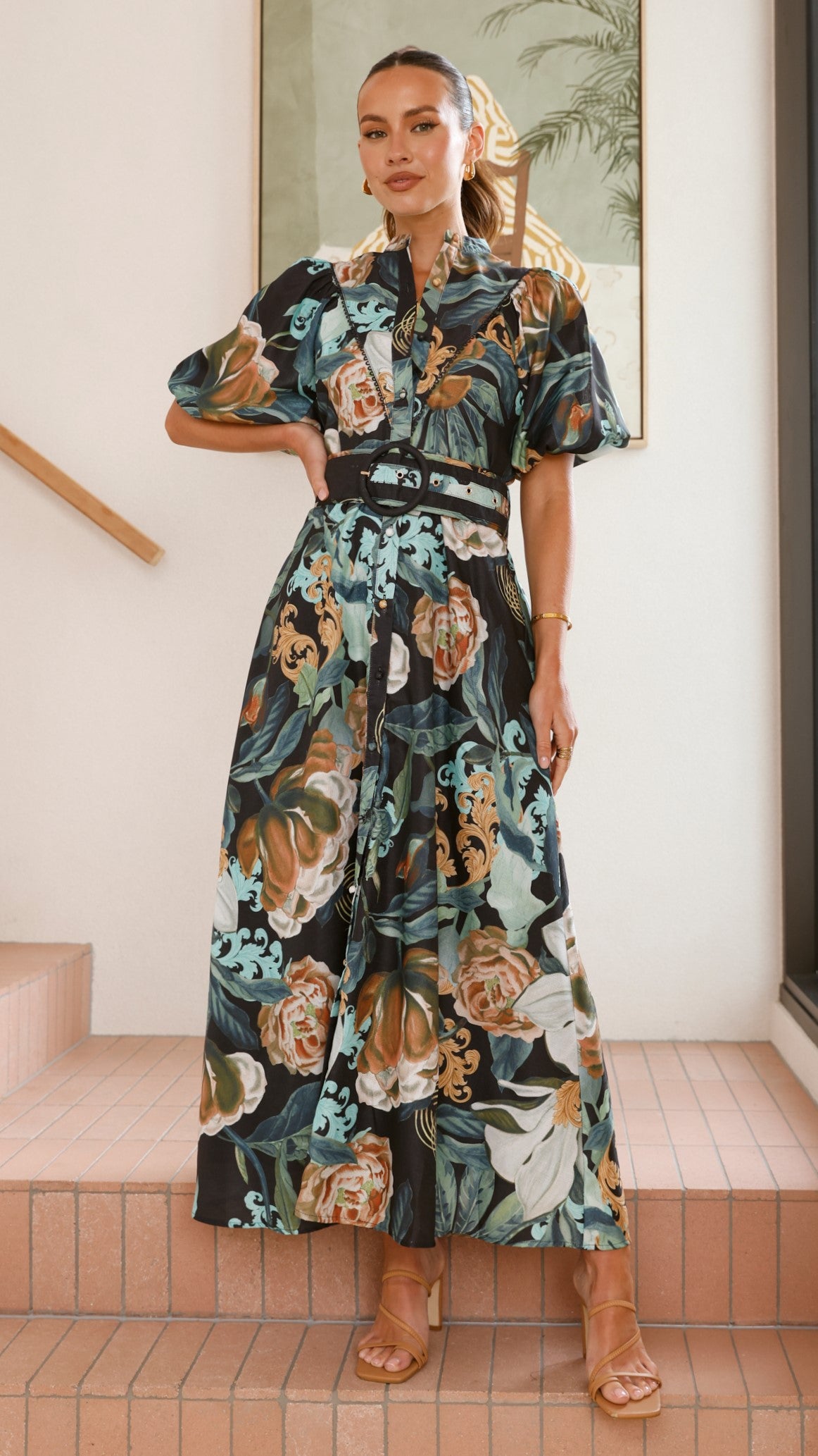 Hedley Maxi Dress for Women - Elegant Black Long Flowy Dress for Summer, Beach, Parties & Casual Wear