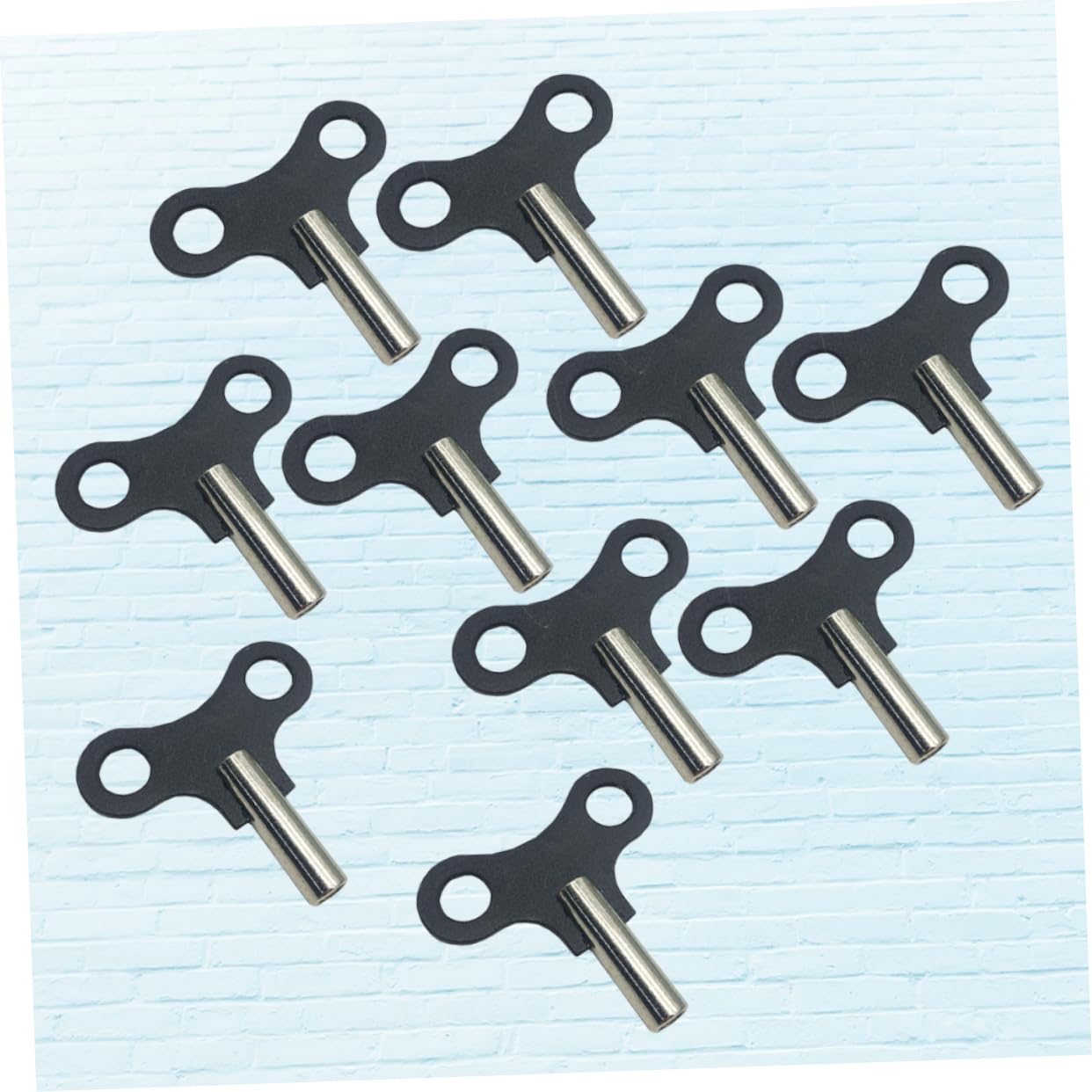 10pcs Clock Key Set - Heavy Duty Clock Repair Tool for Wooden & Antique Clocks - Perfect for DIY Clock Maintenance, Restoration & Timepiece Repair at Home or Workshop
