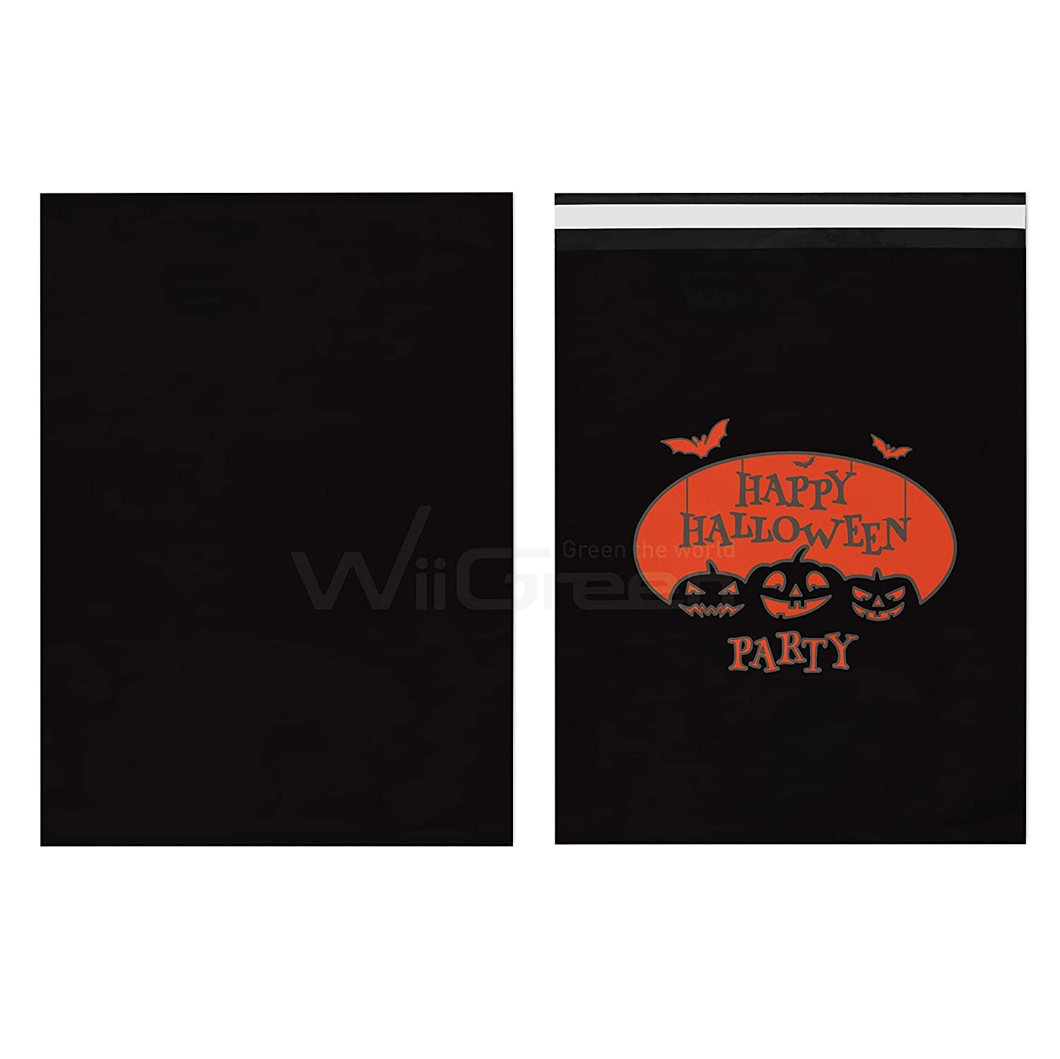 500 PCS Halloween Poly Mailers 6x9 Inches 2.5 MIL - Self Seal Waterproof Shipping Envelopes, Durable Tear-Resistant Mailing Bags for Ecommerce, Gift Packaging, Party Favors & Postal Deliveries