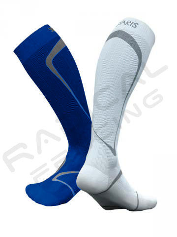 Sigvaris 412 Athletic Performance Sports Fencing Socks - Breathable Compression Socks for Fencers & Athletes - Ideal for Fencing Competitions & Training Sessions