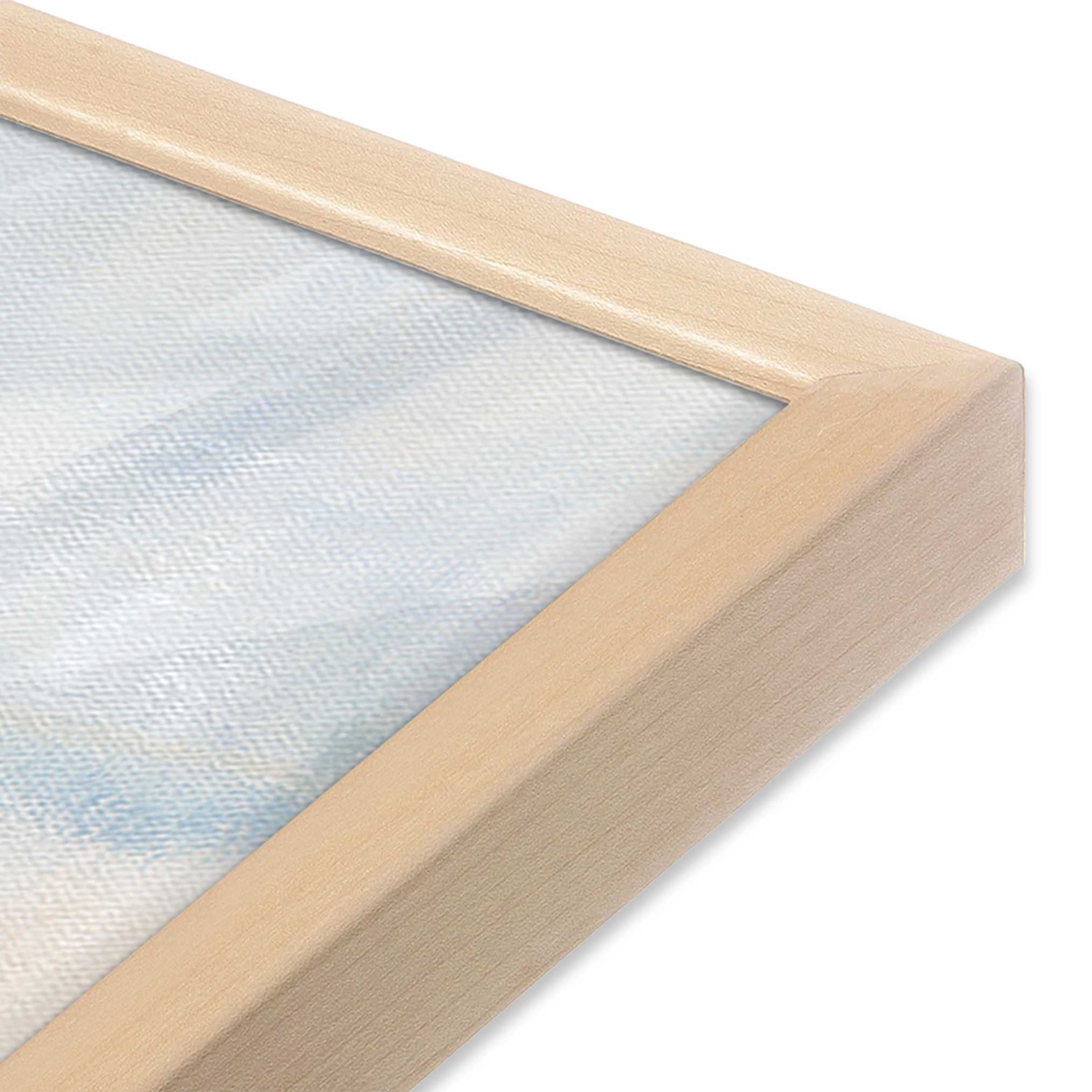 Hazy Beach at Dawn II Print - Stunning Coastal Wall Art for Living Room, Bedroom & Office Decor