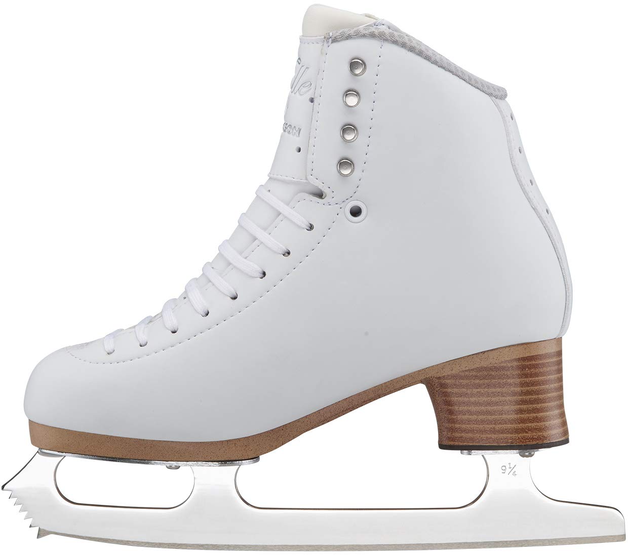 Jackson Ultima Fusion Elle with Mirage Blade FS2131 Girls Figure Ice Skates - Medium Width (M/R) - Kids Size 3 - Perfect for Ice Dancing, Competitions & Recreational Skating
