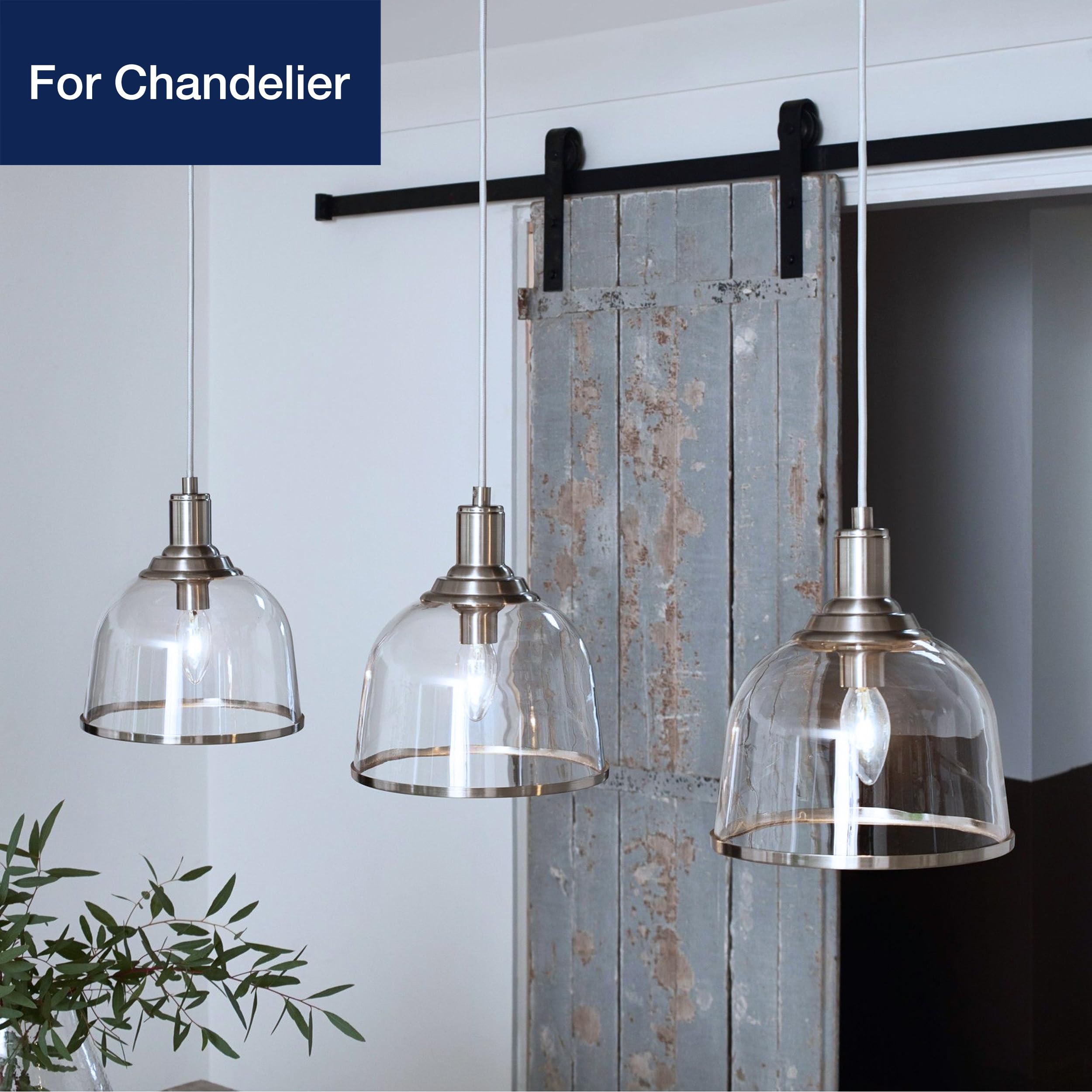 FLSNT 5000K Daylight Dimmable LED Candelabra Bulbs - 60W Equivalent, B11 E26 Base, 550LM, 12 Pack - Perfect for Chandeliers, Ceiling Fans, and Vintage Lighting Fixtures