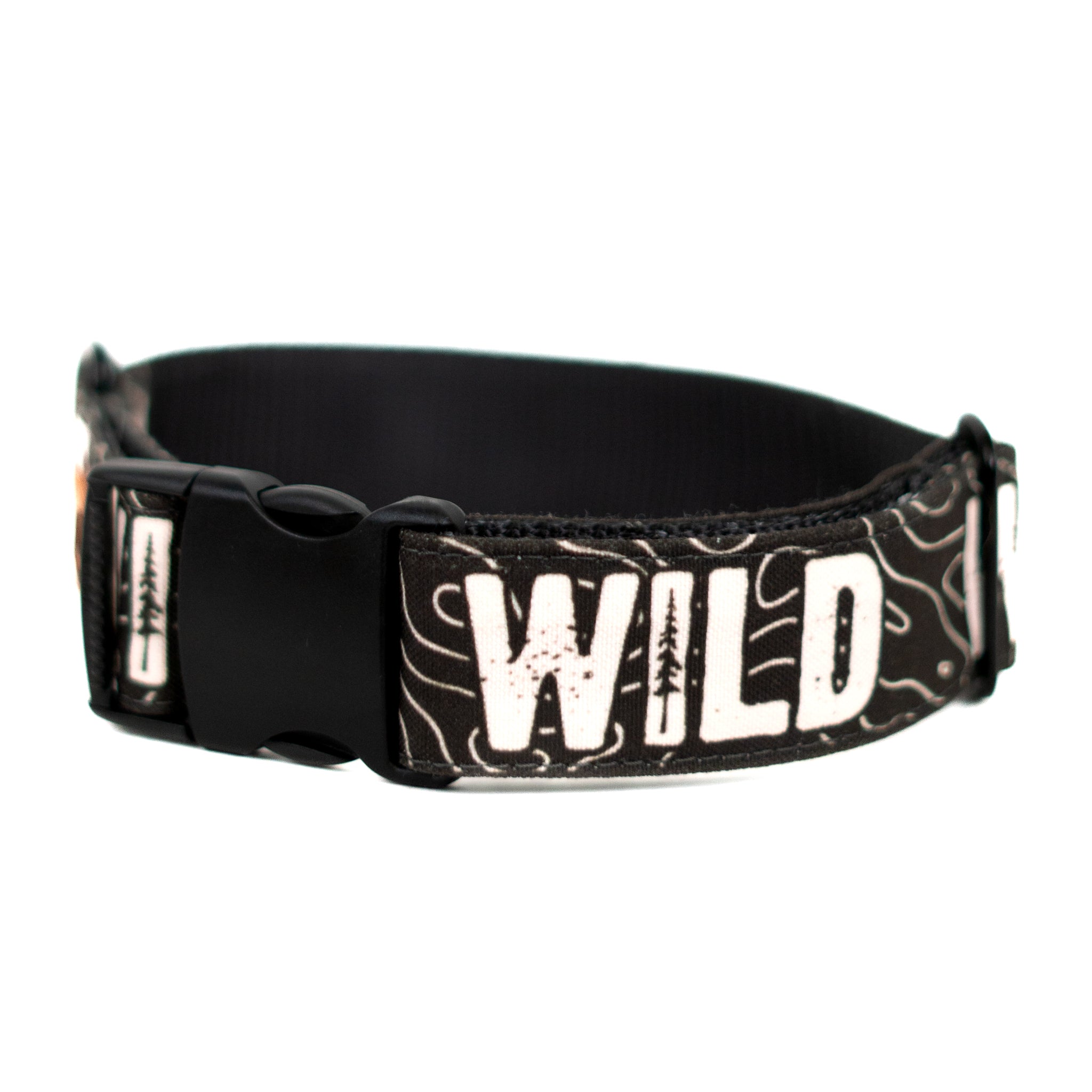 Topo WILD Dog Collar - Durable Nylon Reflective Pet Collar for Medium & Large Dogs - Perfect for Hiking, Camping & Outdoor Adventures