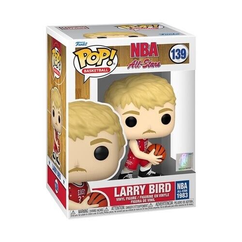 Larry Bird Boston Celtics 1983 All Star NBA Funko Pop Vinyl Figure #139 - Collectible Basketball Memorabilia for Fans & Gift for Sports Enthusiasts
