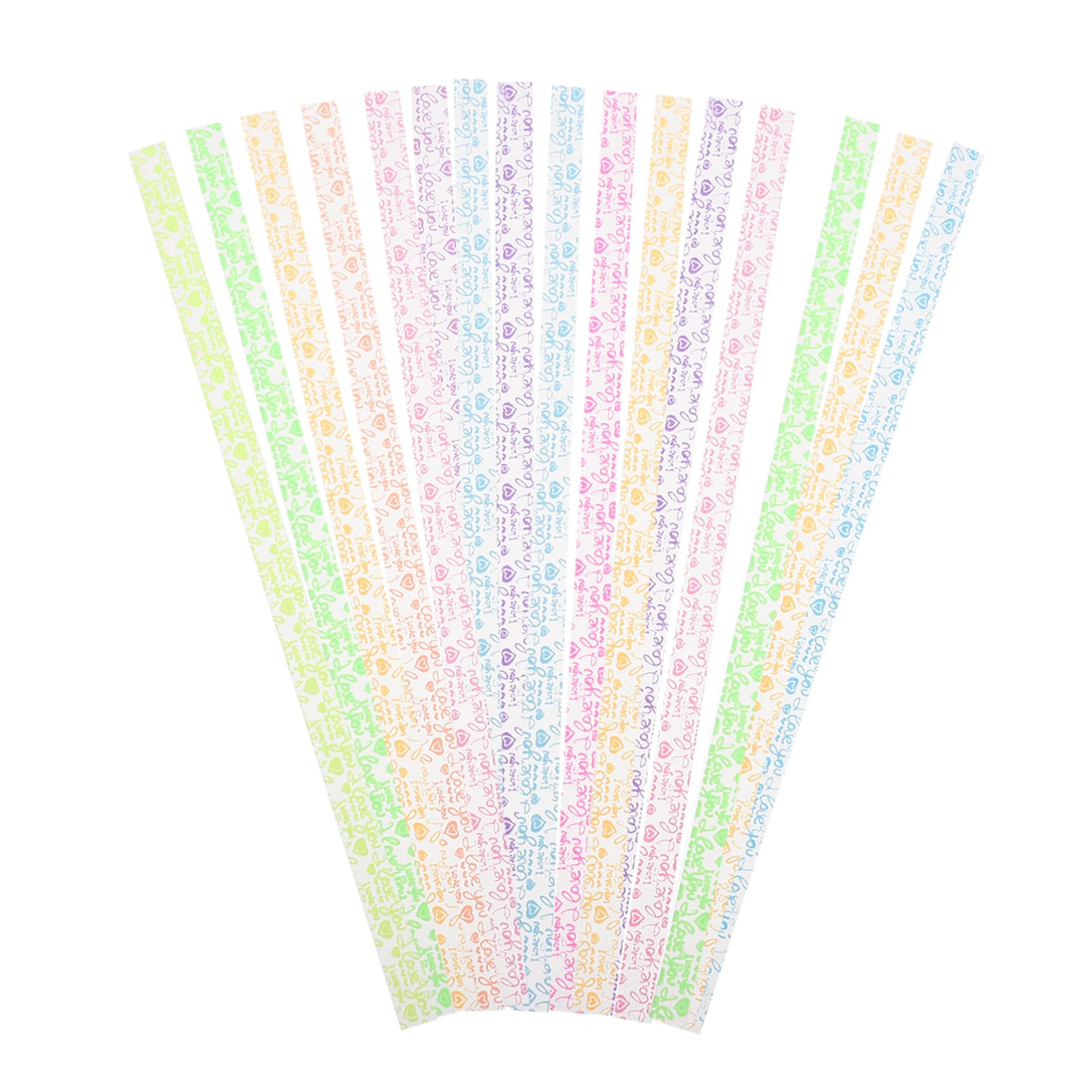 Healifty 630pcs Origami Star Paper Strips - Luminous DIY Folding Paper for Arts & Crafts, School Projects, Home Decor, Party Favors, Gift Wrapping & Relaxation Therapy