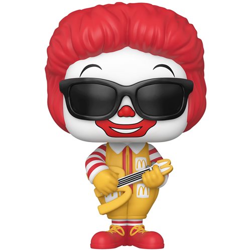 Funko Pop! Vinyl Figure - McDonald's Rock Out Ronald McDonald #109 | Collectible Fast Food Toy for Fans & Decor | Perfect for Display, Gifts & Pop Culture Collections