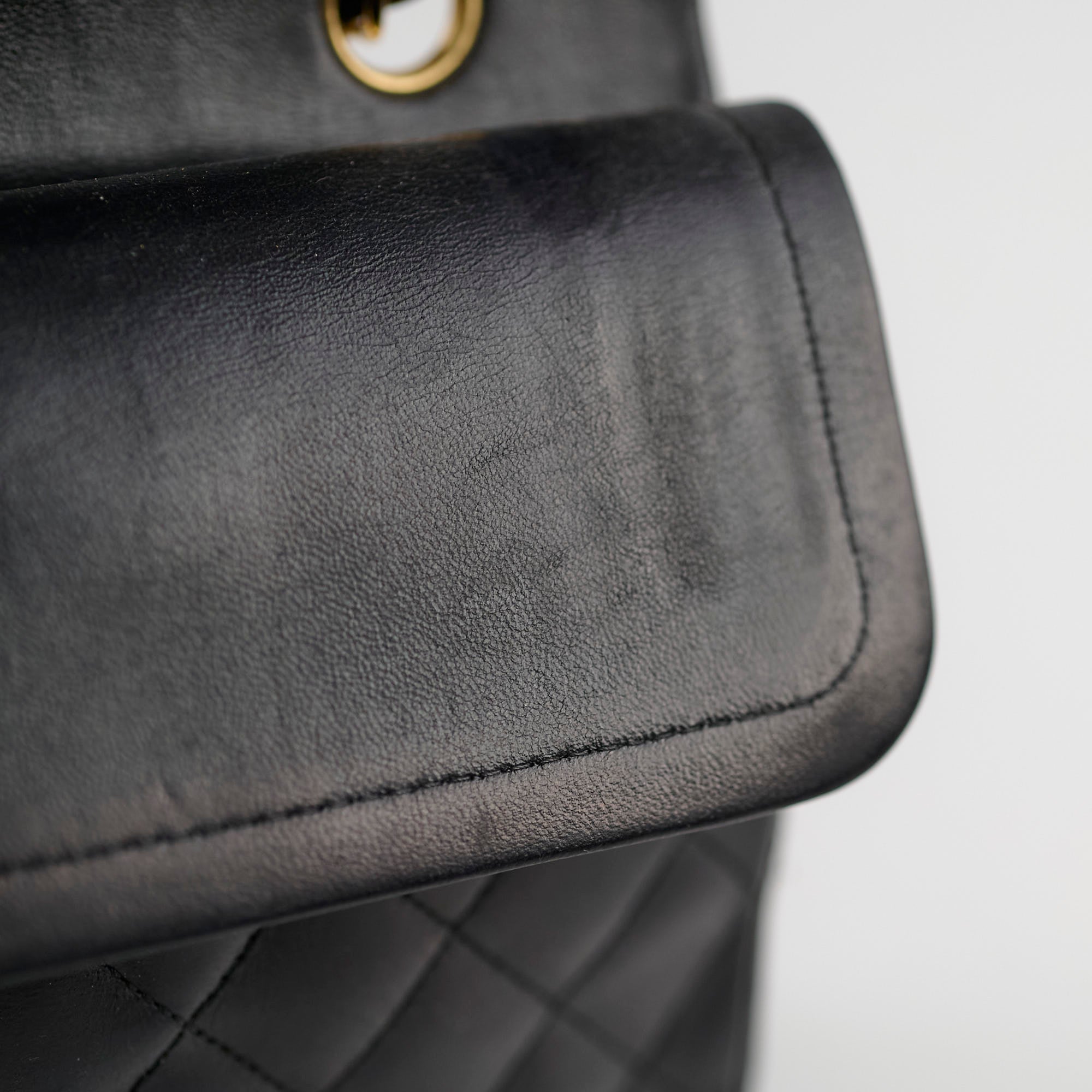 Chanel Medium/Large Double Classic Flap Bag in Black | Luxury Designer Handbag for Women | Perfect for Work, Evening Events & Everyday Use