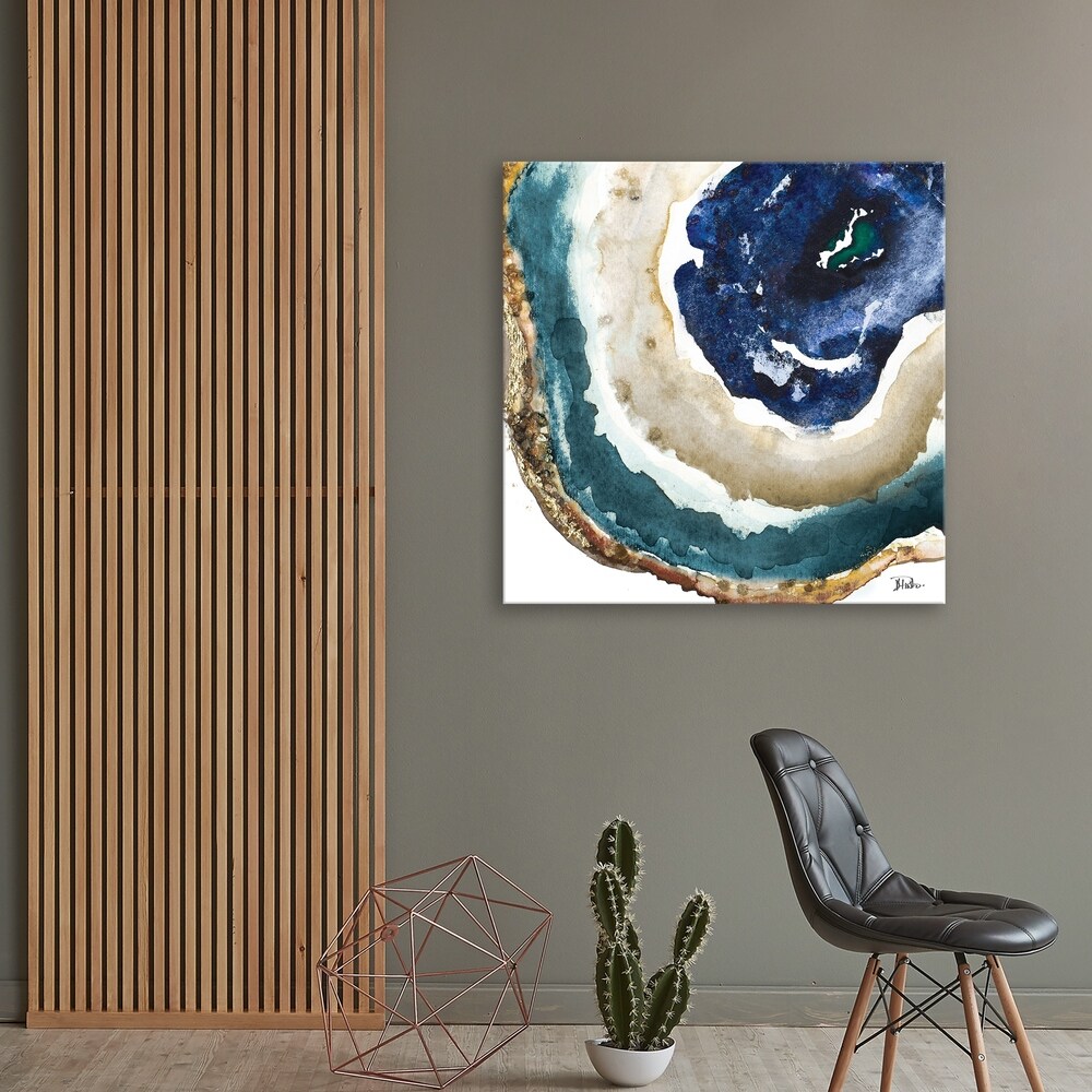 Blue Agate Acrylic Wall Art - 30