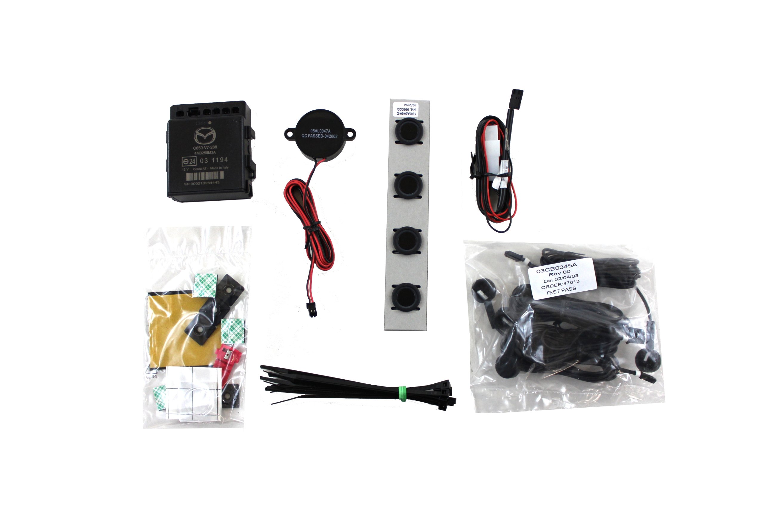 Genuine Mazda C851-V7-290 Rear Parking Sensor Kit - OEM Backup Parking Assist System for Mazda Vehicles | Perfect for Tight Parking Spaces & Enhanced Safety