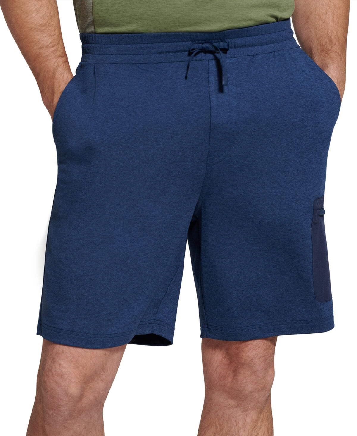 BASS OUTDOOR Men's Breathable Knit Shorts - Lightweight Quick-Dry Casual Summer Shorts for Hiking, Gym, Beach & Outdoor Activities