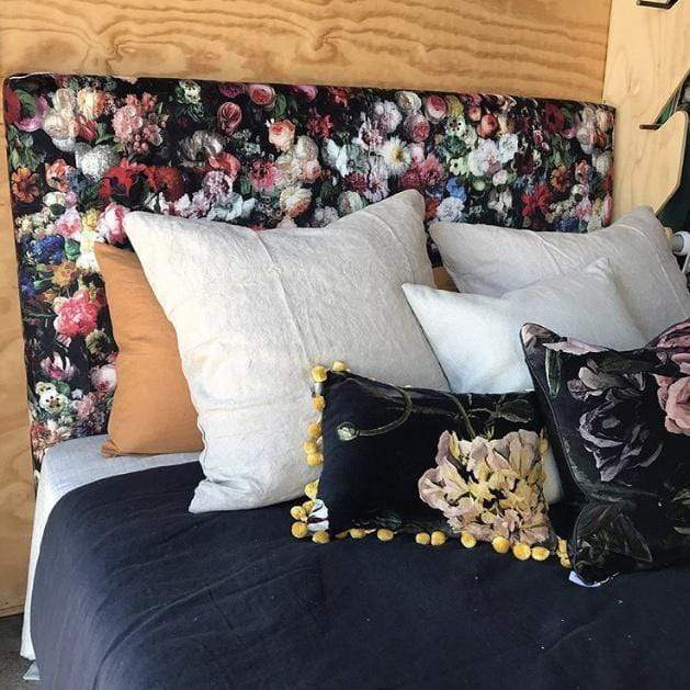 Wrap Around Headboard - Modern Upholstered Bed Frame Headboard for Queen & King Size Beds | Perfect for Bedroom Decor, Master Suite & Guest Room Upgrade