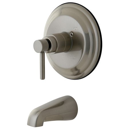 Single Handle Tub Faucet - Chrome Bathroom Sink Faucet with 8