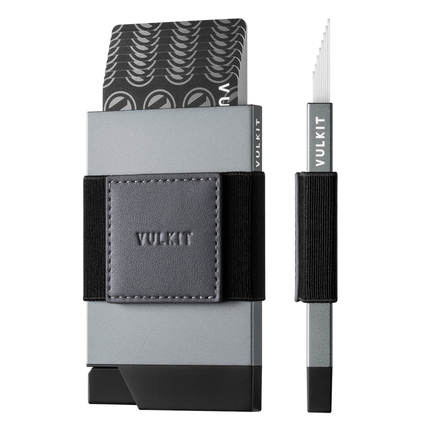VC408 RFID Blocking Men's Wallet with AirTag Holder & Money Band - Slim Card Holder for Cash & Credit Cards - Perfect for Travel, Business & Everyday Use
