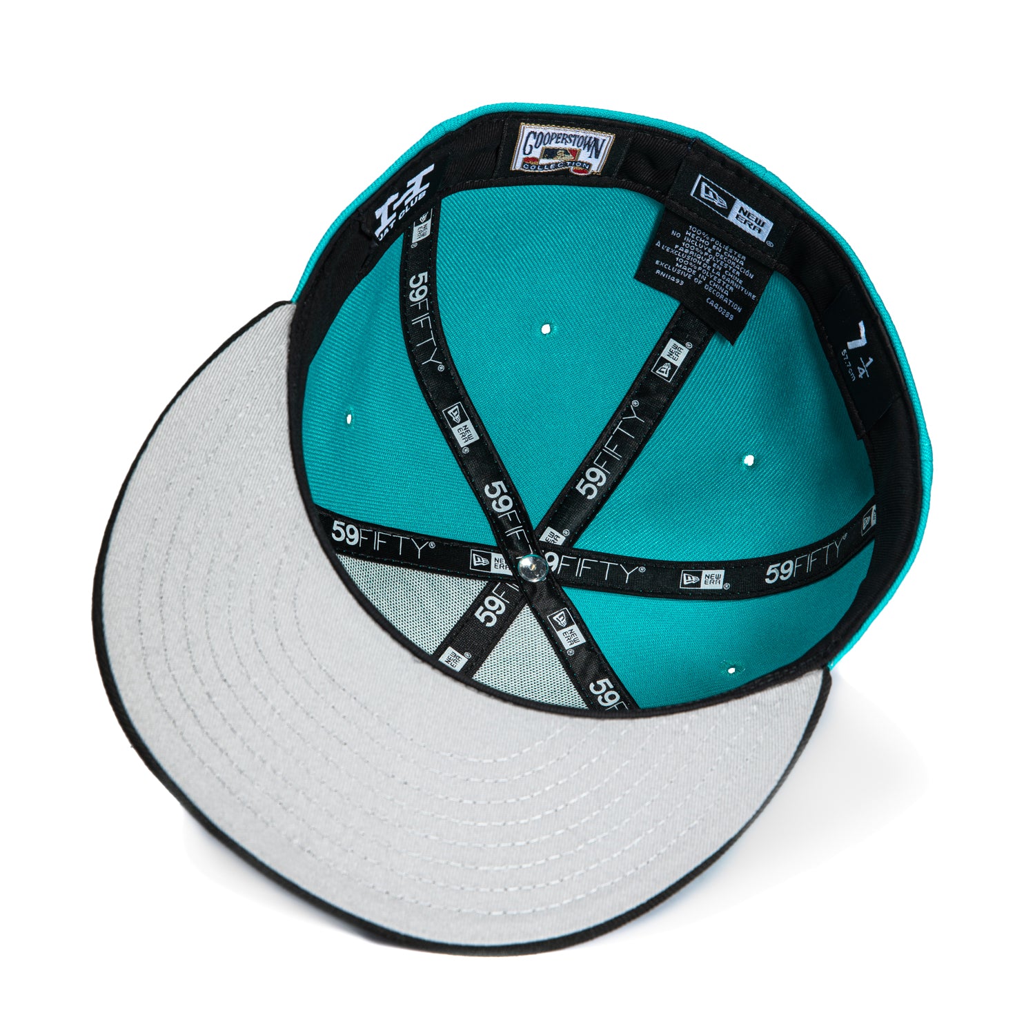 New Era 59Fifty Arizona Diamondbacks 2001 World Series Snapback Hat - Teal & Black - Official MLB Baseball Cap for Fans & Collectors - Perfect for Games, Tailgating & Streetwear Fashion