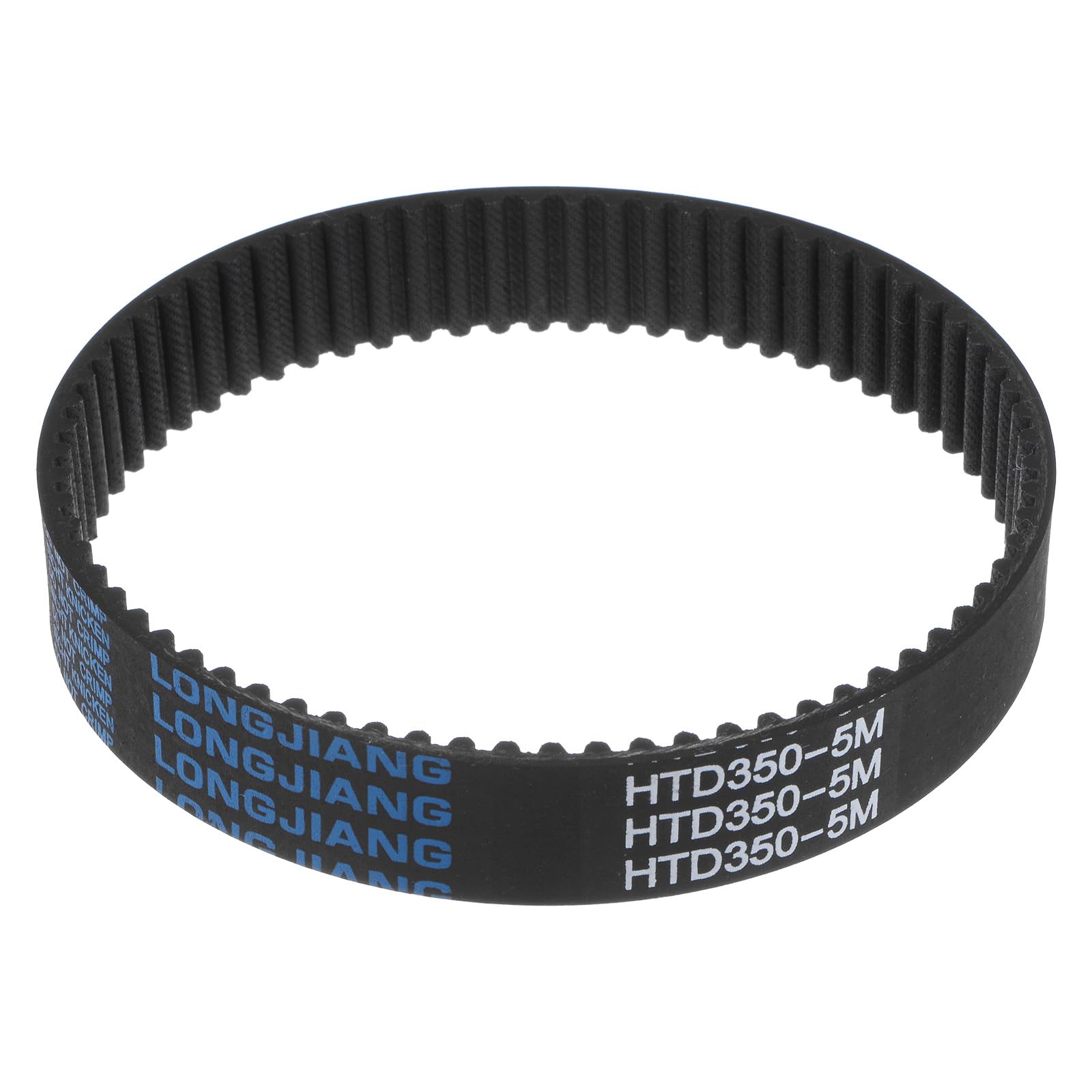 HTD5M-350 Rubber Timing Belt 70 Teeth 20mm Width 350mm Pitch Length Synchronous Drive Belt for 3D Printers, CNC Machines & Industrial Equipment