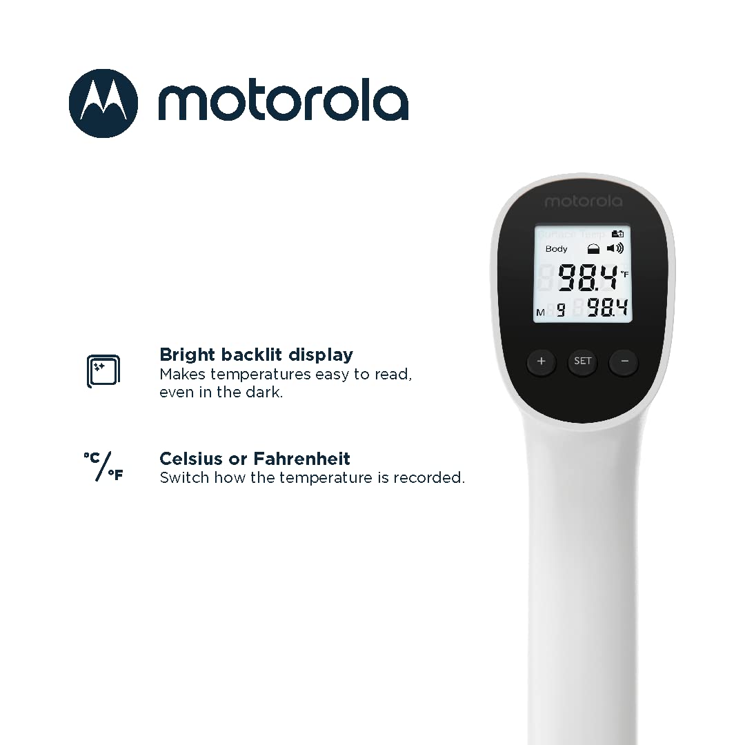 FDA Approved Clinical Grade Infrared Touchless Forehead Thermometer - Fast & Accurate Body Temperature Measurement for Adults, Kids, Babies | Home, Office, School & Travel Use