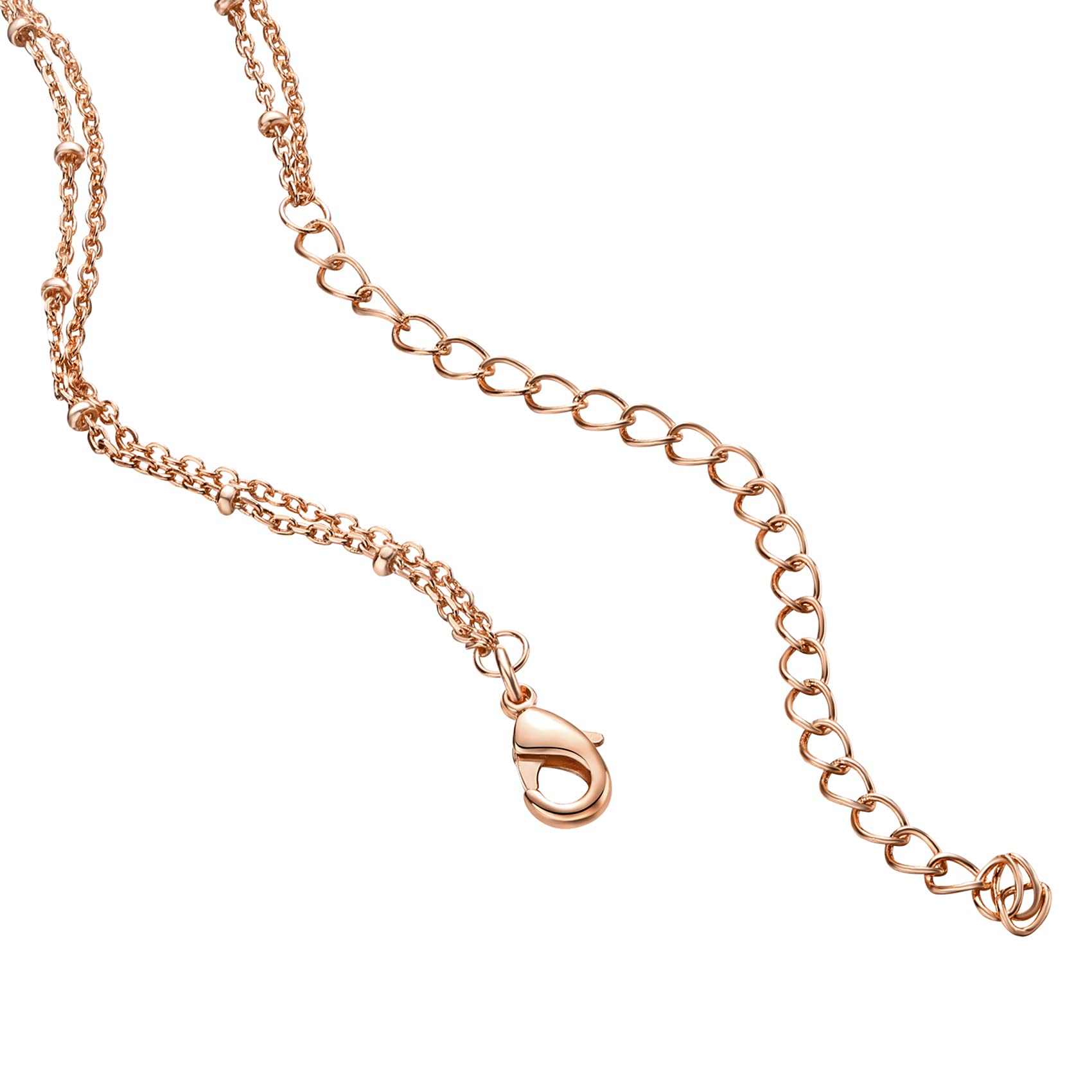 PAVOI 14K Gold Plated Layering Necklace Set for Women - Minimalist Butterfly, Heart, Lock, Evil Eye, Coin, Lightning Bolt, Circle & Cross Pendants - Perfect for Everyday Wear, Gift Giving & Special Occasions