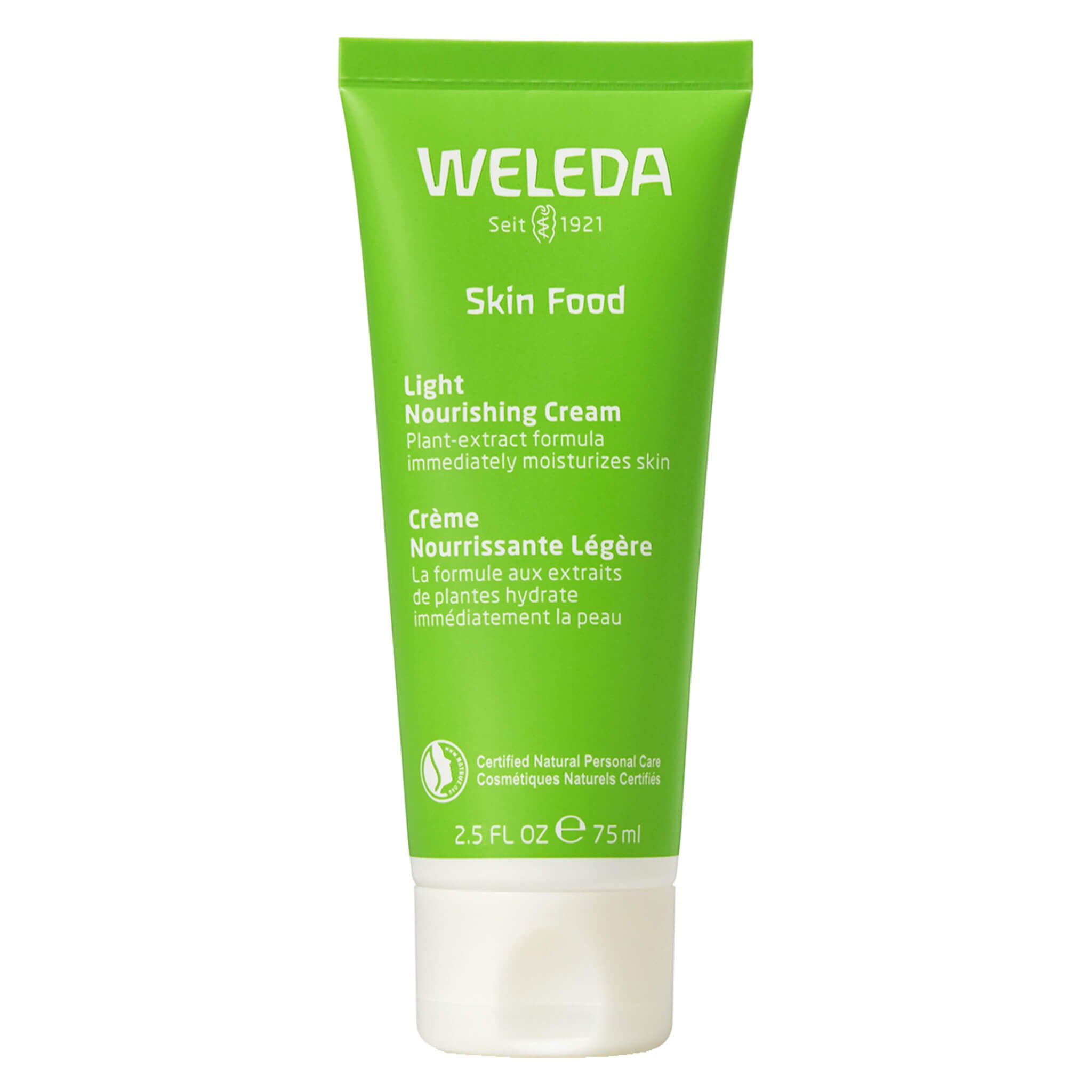 Skin Food Light Nourishing Cream - Hydrating Moisturizer for Dry & Sensitive Skin | Day & Night Face Cream for Glowing Complexion | Perfect for Daily Skincare Routine & Travel Essentials