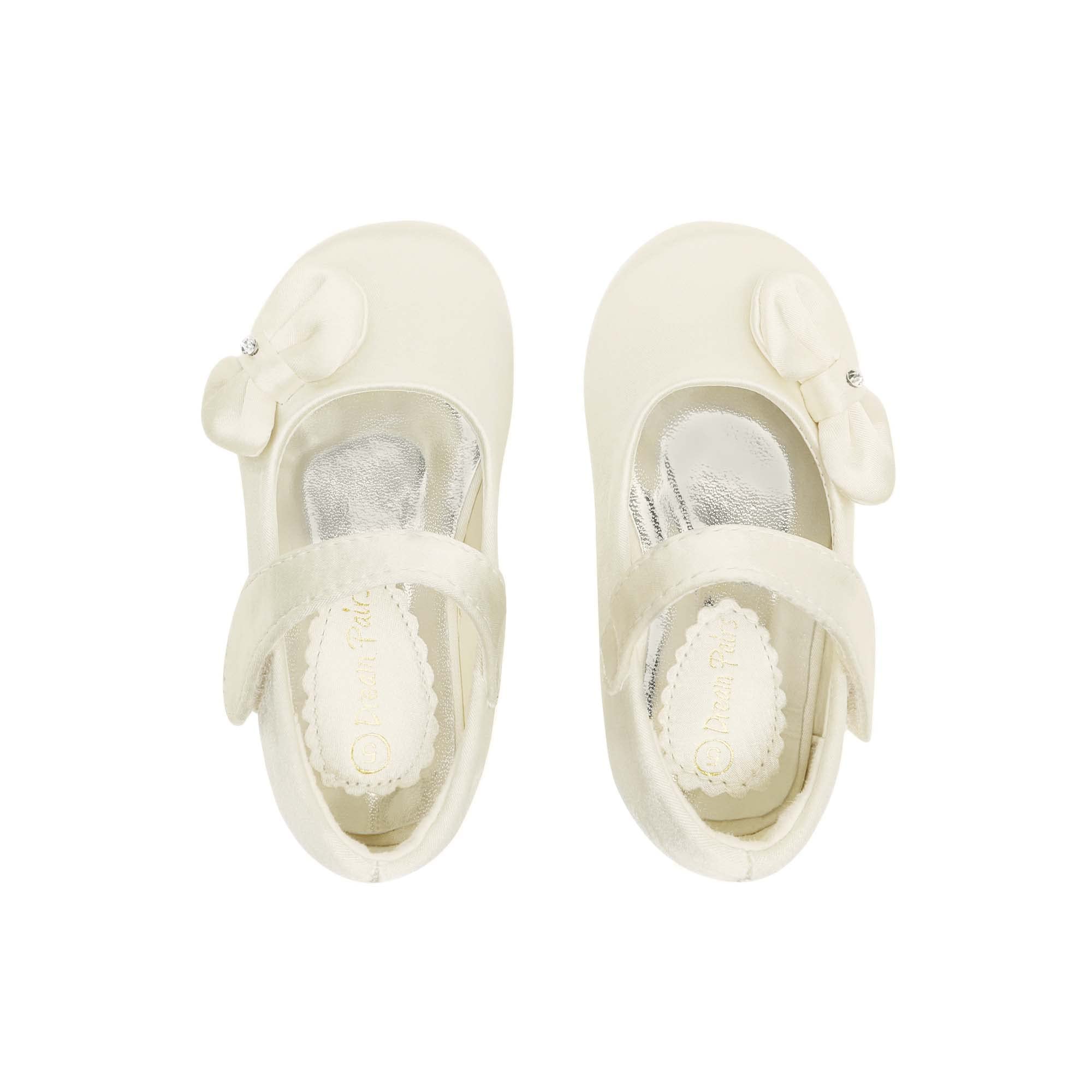 DREAM PAIRS Toddler Girls Mary Jane Flats - Side Bow Ballet Shoes for Toddlers & Little Girls | Perfect for Weddings, Parties, School & Special Occasions