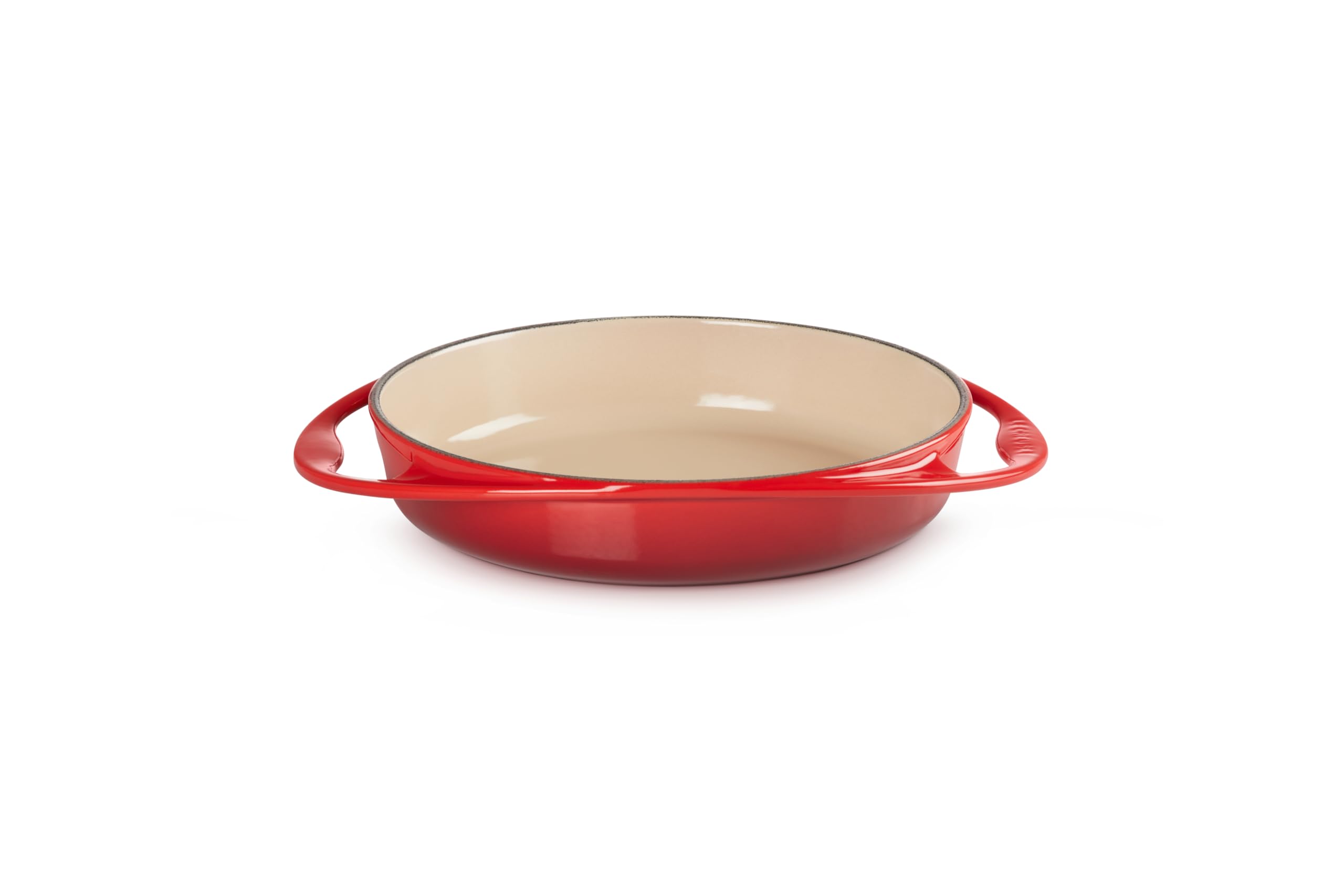 Le Creuset Enameled Cast Iron Tatin Dish 2 Quart - Cherry Red French Oven for Baking, Roasting & Serving - Perfect for Apple Tarts, Casseroles & Family Dinners