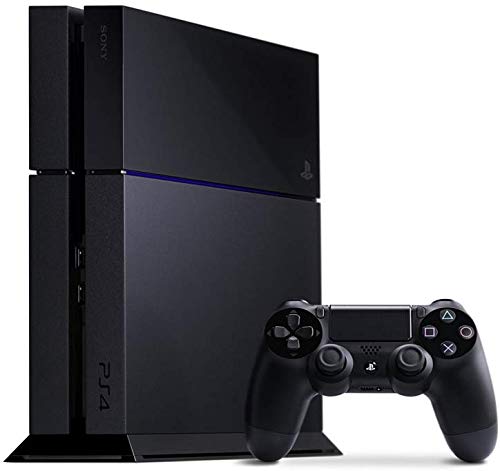 Refurbished Sony PlayStation 4 Console - Black | 500GB HDD, Wireless Controller, 4K Gaming | Perfect for Home Entertainment & Multiplayer Gaming
