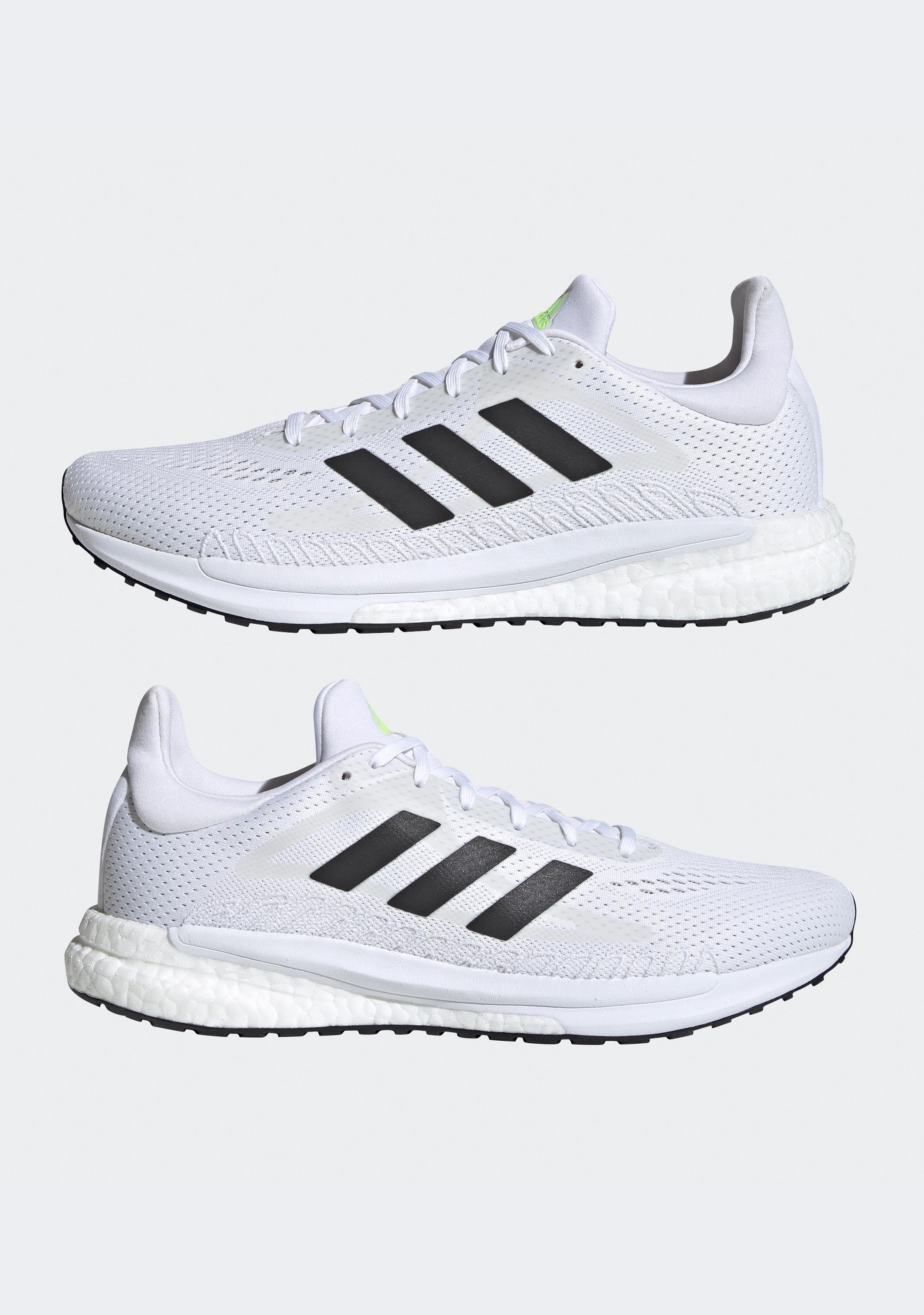 Adidas Men's Solar Glide 3 Running Shoes - Lightweight Cushioned Sneakers for Jogging, Gym Workouts & Everyday Wear