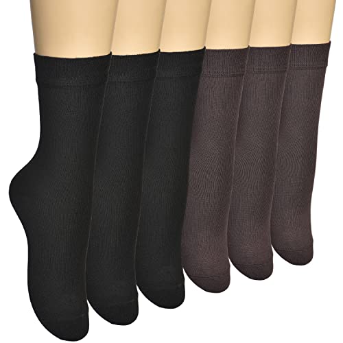 Black- Brown (6 Pack)