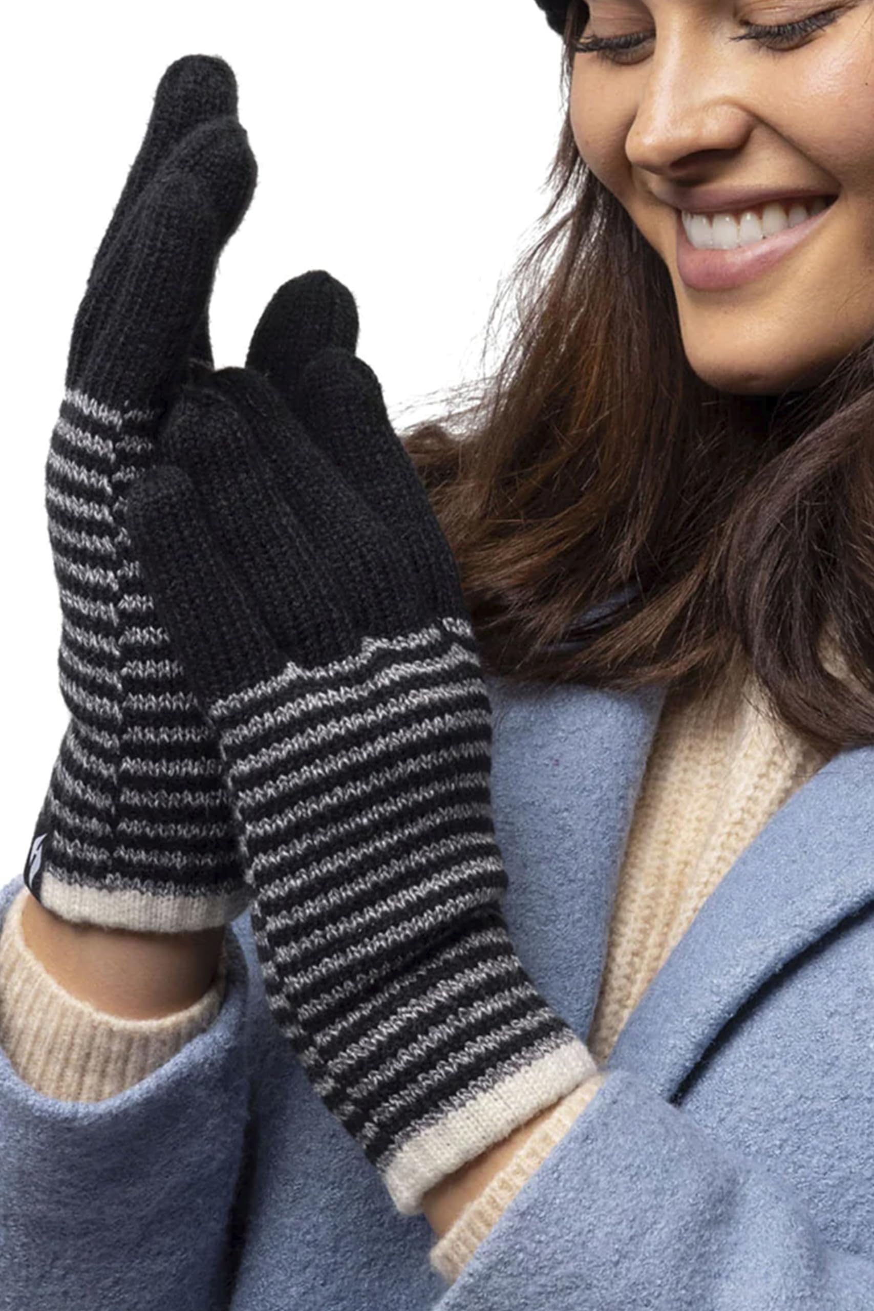 HEAT HOLDERS Women's Thermal Winter Gloves - Soft Fleece Lined Cold Weather Gloves for Outdoor Activities, Running, Hiking & Snow Sports