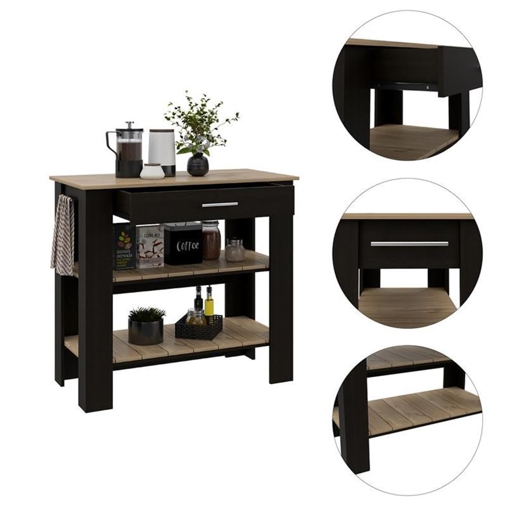 TUHOME Cala Kitchen Island 40
