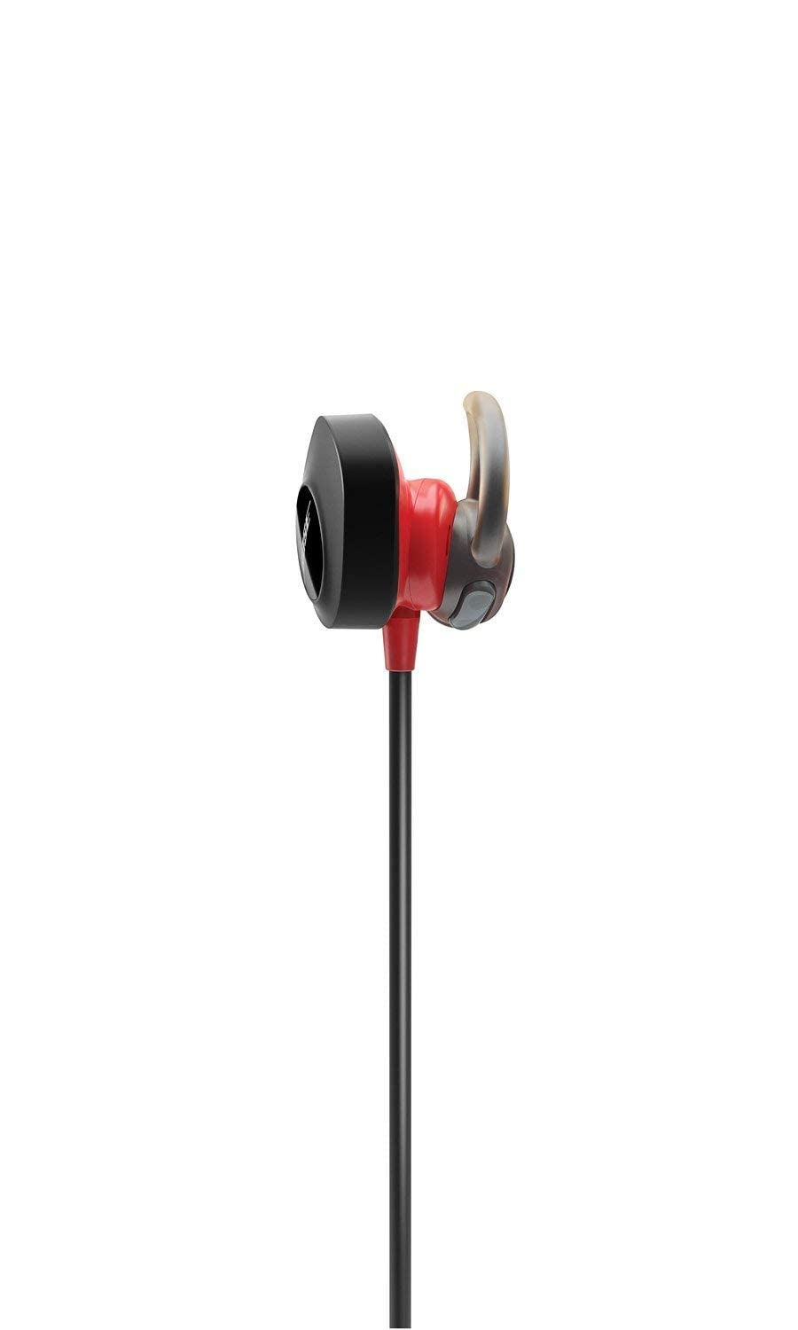 Bose SoundSport Pulse Wireless Bluetooth Headphones with Heart Rate Monitor - Power Red (Renewed) | Sweatproof & Secure Fit for Running, Gym Workouts & Active Lifestyle