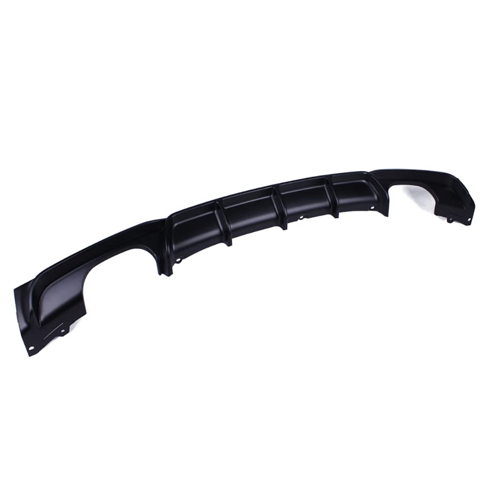 FRP Material MP Style Rear Bumper Diffuser Lip for BMW 3 Series F30 M Sport Mtech (2012-2018) - Matt Black/Gloss Black | Enhanced Aerodynamics & Sporty Look for Street Racing & Car Shows