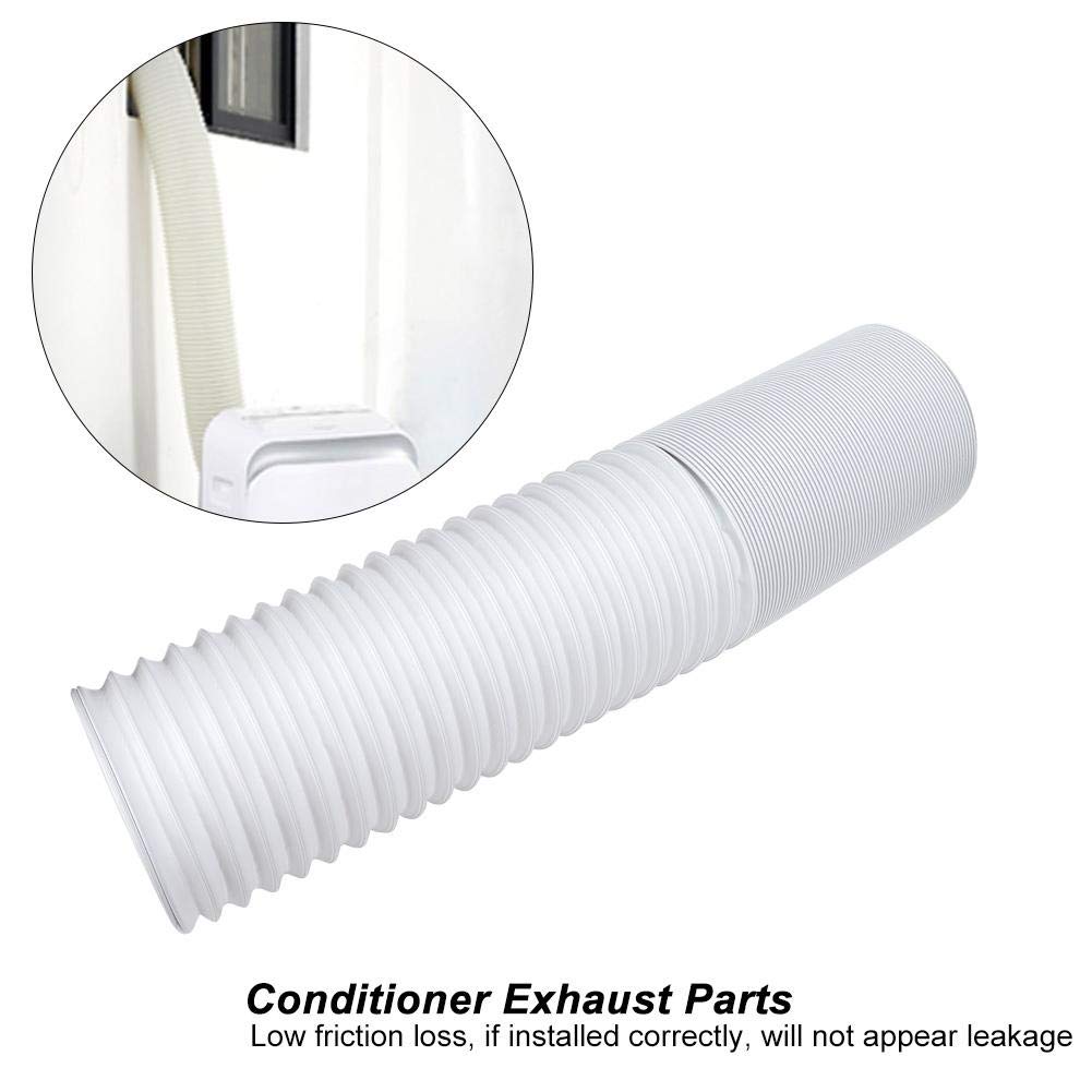 Universal Portable Air Conditioner Hose - 13cm x 1.5M Flexible AC Exhaust Tube Replacement for Window & Portable AC Units - Perfect for Home, Office & RV Cooling