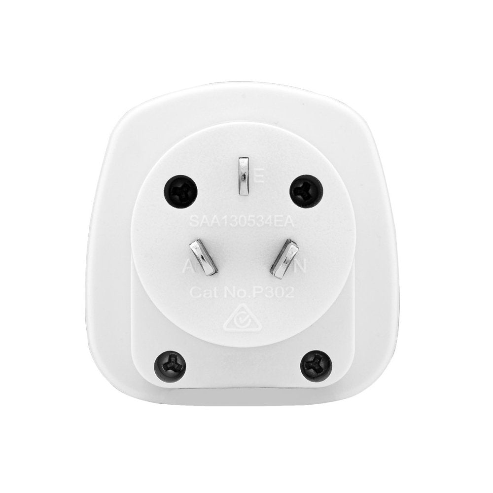 3sixT Universal Travel Adapter - Worldwide to Australia/New Zealand Power Converter for Phones, Laptops & Devices - Perfect for Business Trips & Vacations