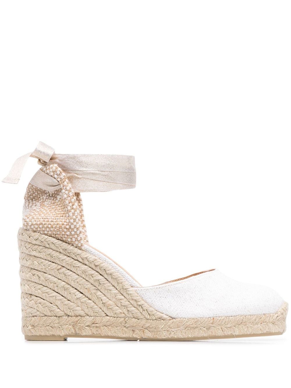 Castaner Women's White Flat Shoes - Comfortable & Stylish Espadrilles for Casual Wear, Summer Outfits, and Beach Vacations