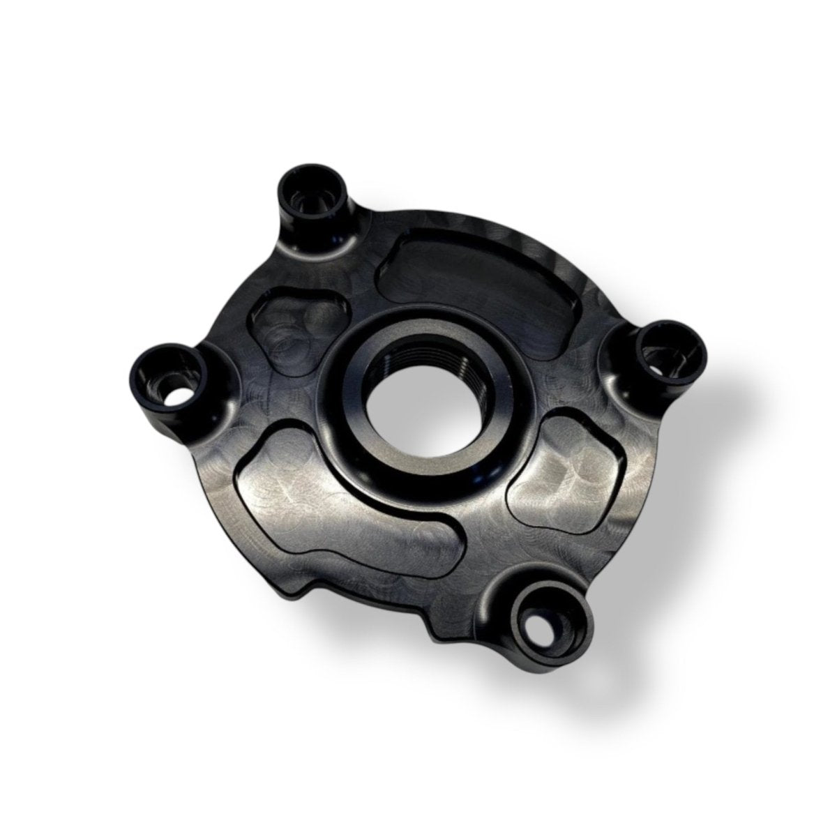 BPS 2011-2022 Coyote Water Pump Delete Kit & Inlet Plate - Compatible with Ford Mustang, F-150 - High Performance Cooling System Upgrade for Racing & Street Use