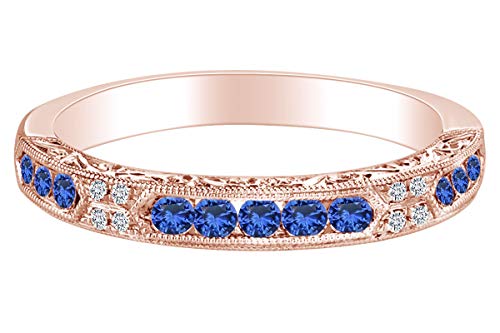 Simulated blue-sapphire