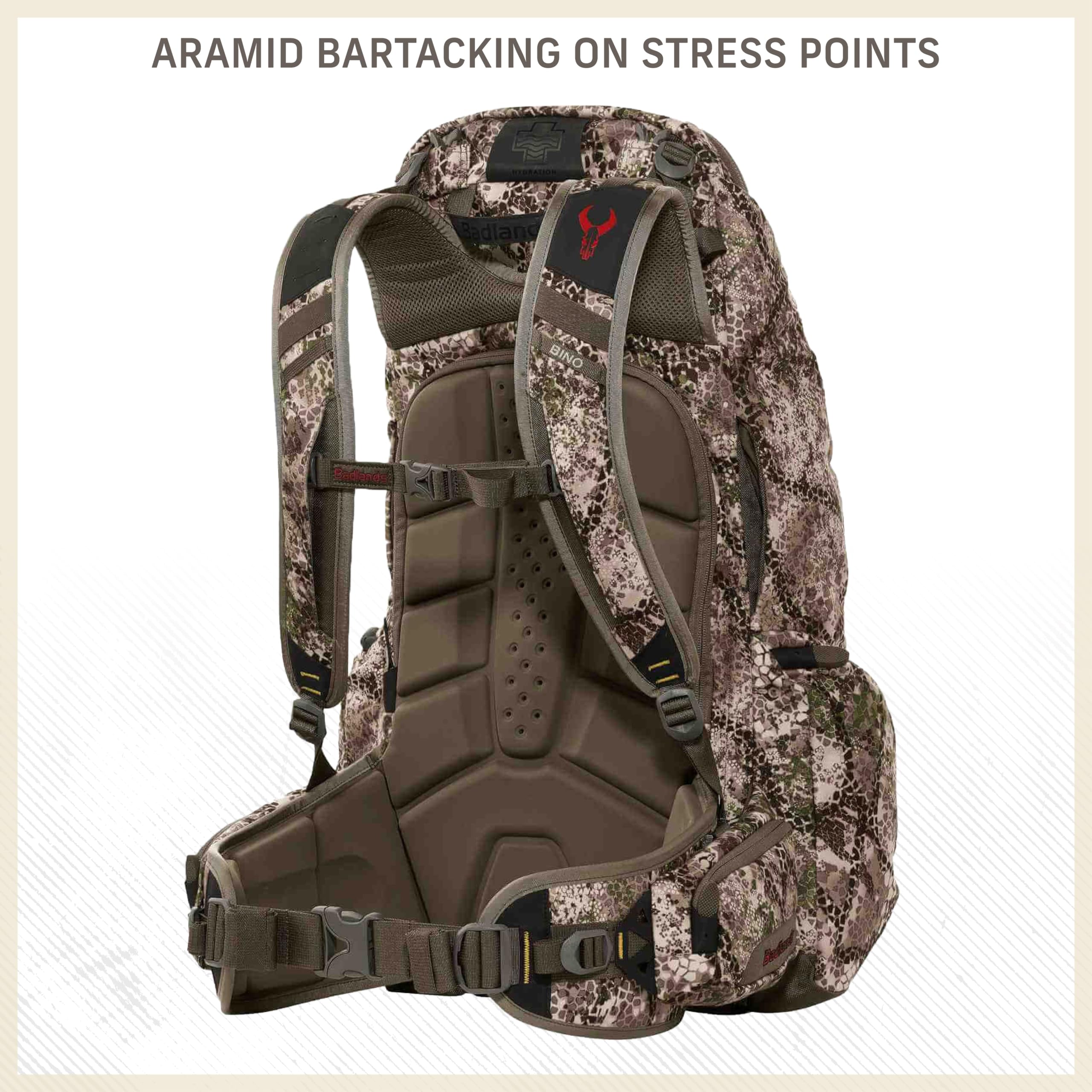 Badlands 2200 Hunting Backpack with Built-in Meat Hauler - Waterproof & Durable Medium Backpack for Hunting, Hiking & Outdoor Adventures