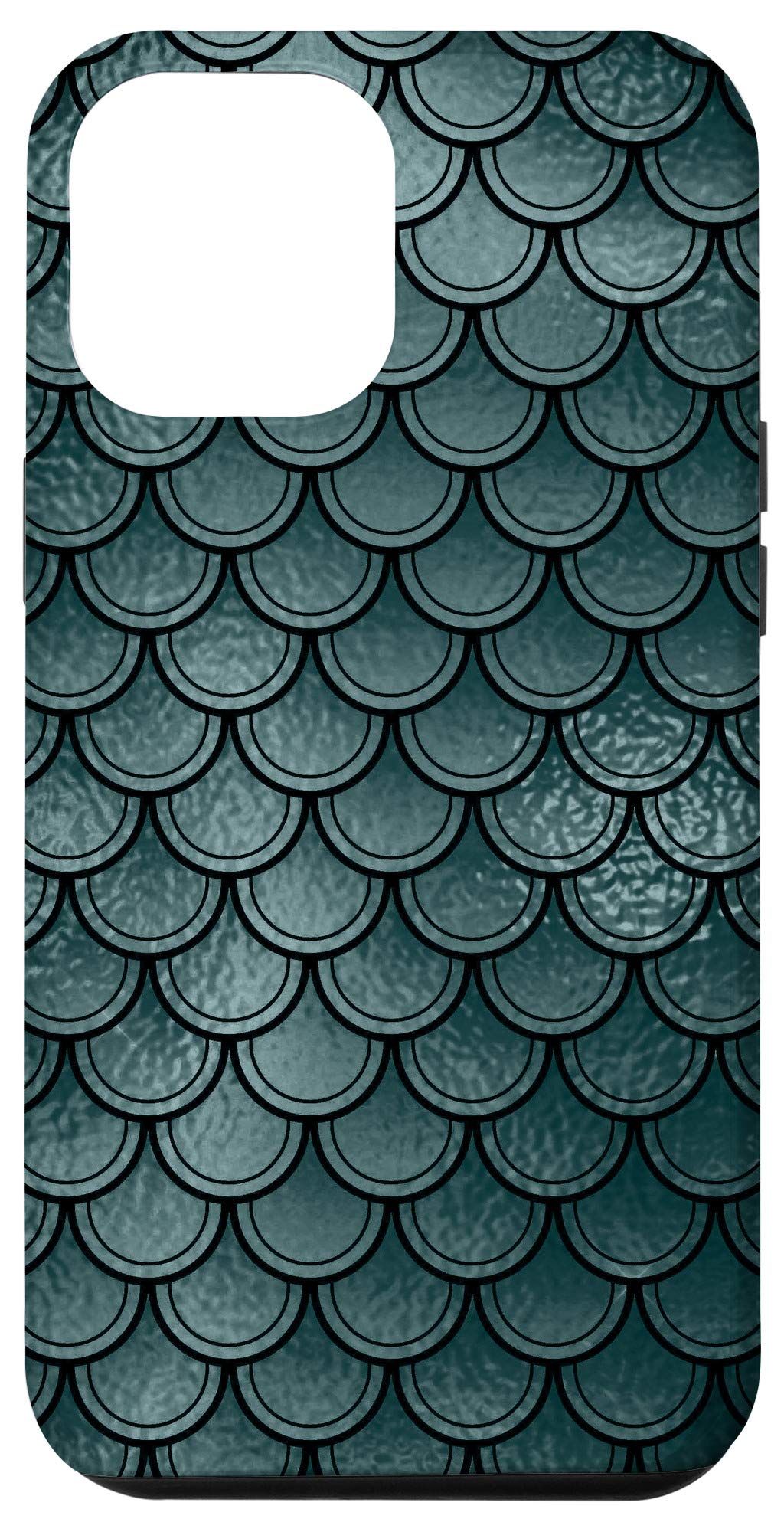 Premium iPhone 12 Pro Max Case with Unique Fish Scale Fur Pattern - Slim Protective Cover for Everyday Use, Travel & Outdoor Activities