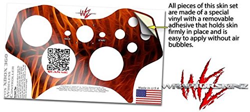 Fractal Fur Tiger Vinyl Skin for Xbox 360 Controller - Gaming Decoration