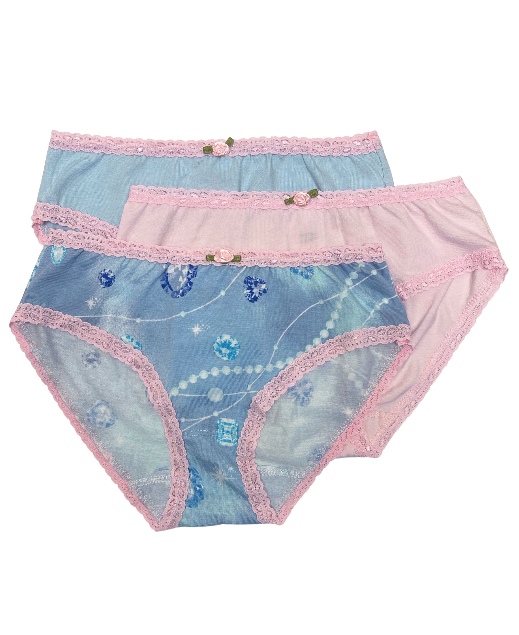 3 Pack Women's Cotton Underwear - Soft & Breathable Panties for Everyday Comfort - Perfect for Work, Sleep & Travel