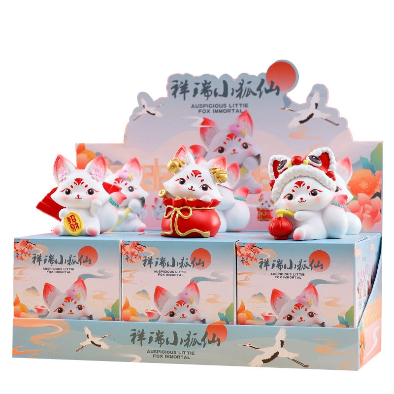 Little Fox Immortal Series Blind Box - Collectible Anime Figure Mystery Box for Kids & Adults - Perfect for Gifts, Party Favors, and Home Decor